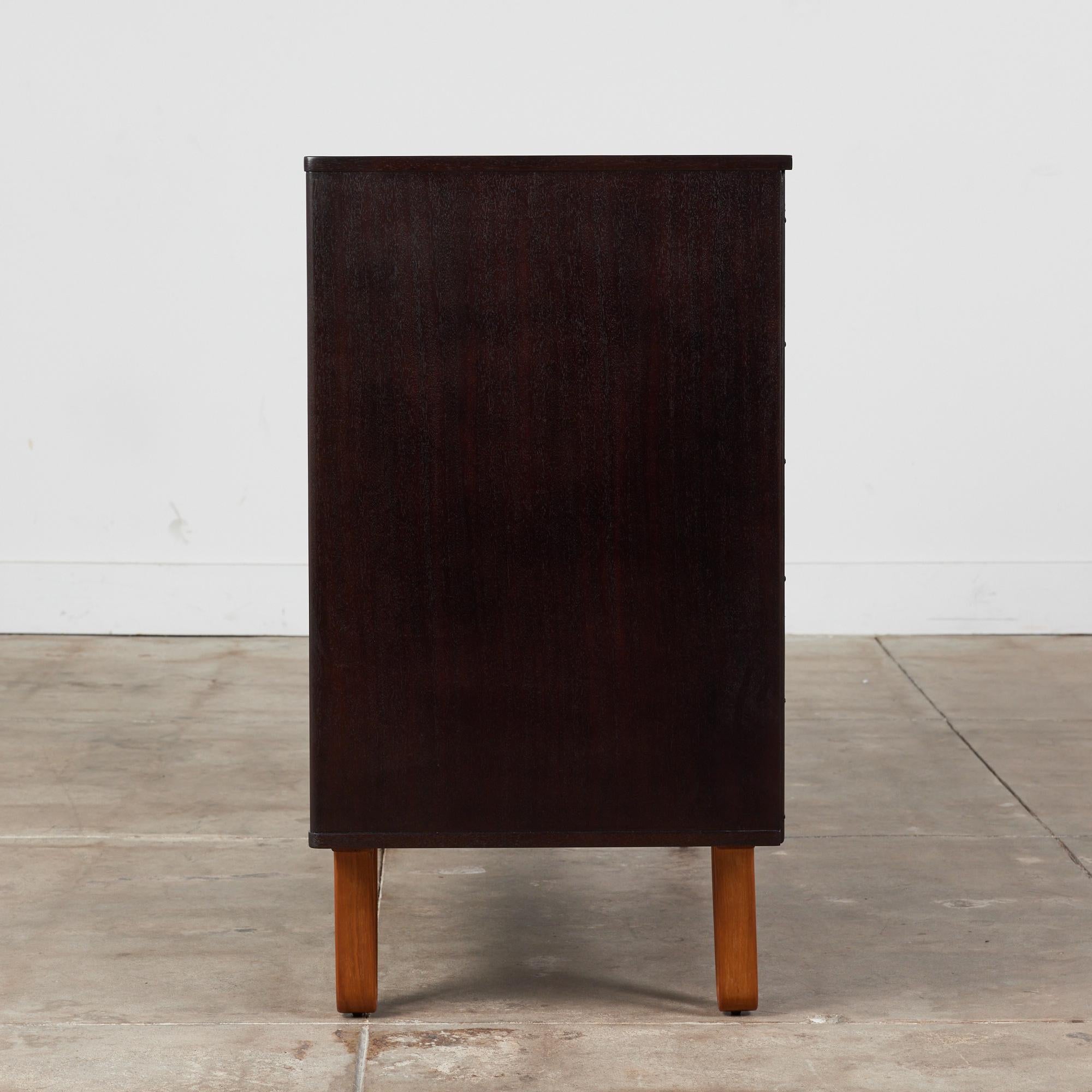 Mid-Century Modern Edward Wormley Ebonized Dresser for Dunbar For Sale