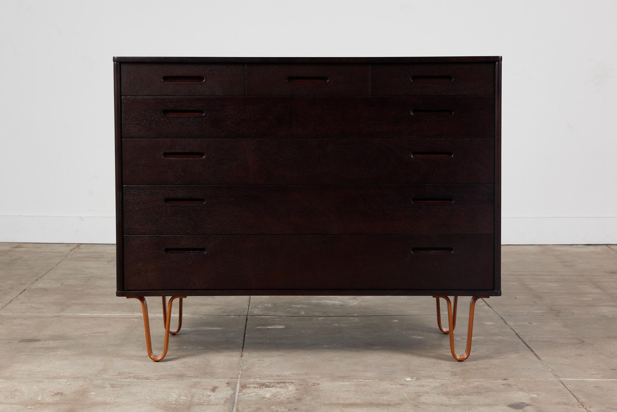 American Edward Wormley Ebonized Dresser for Dunbar For Sale