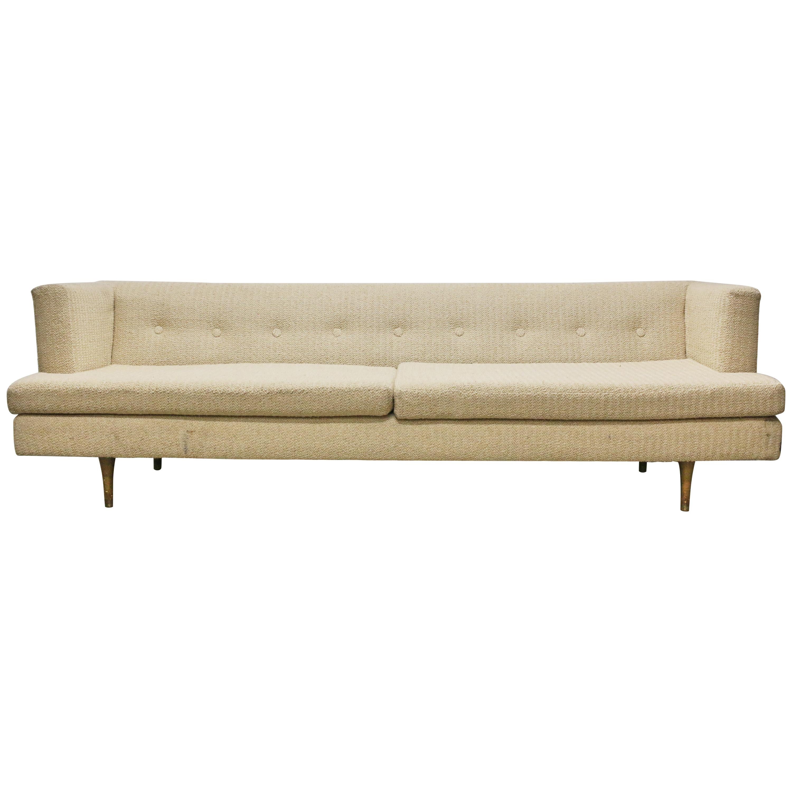 Edward Wormley Even Arm Sofa, made by Dunbar, USA, 1950s