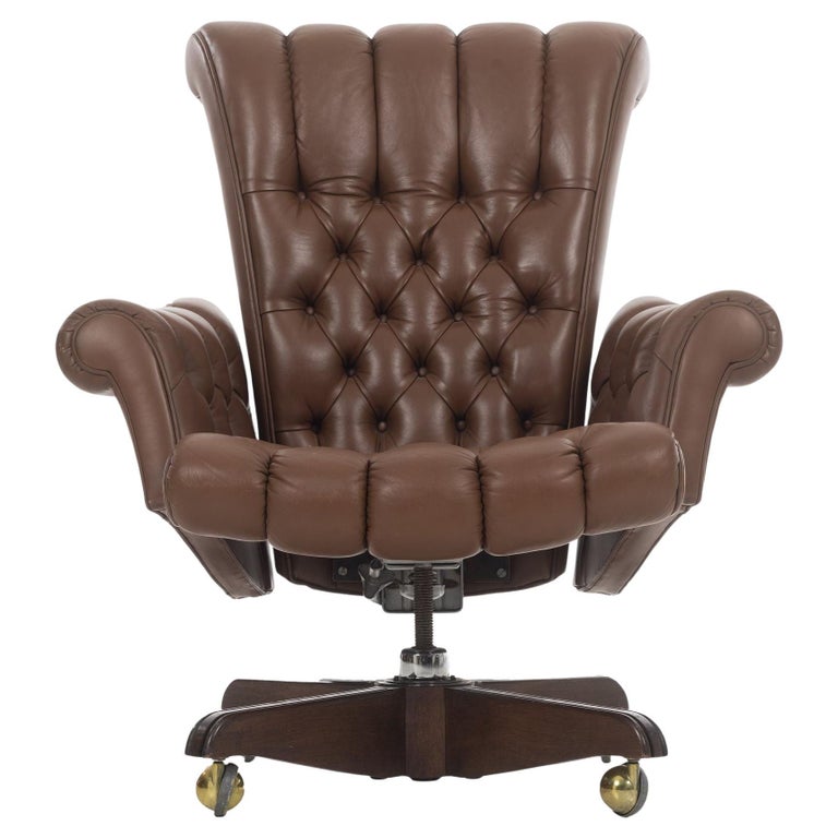 Edward Wormley Executive Office Chair For Sale at 1stDibs