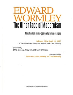 Edward Wormley Exhibition Catalog