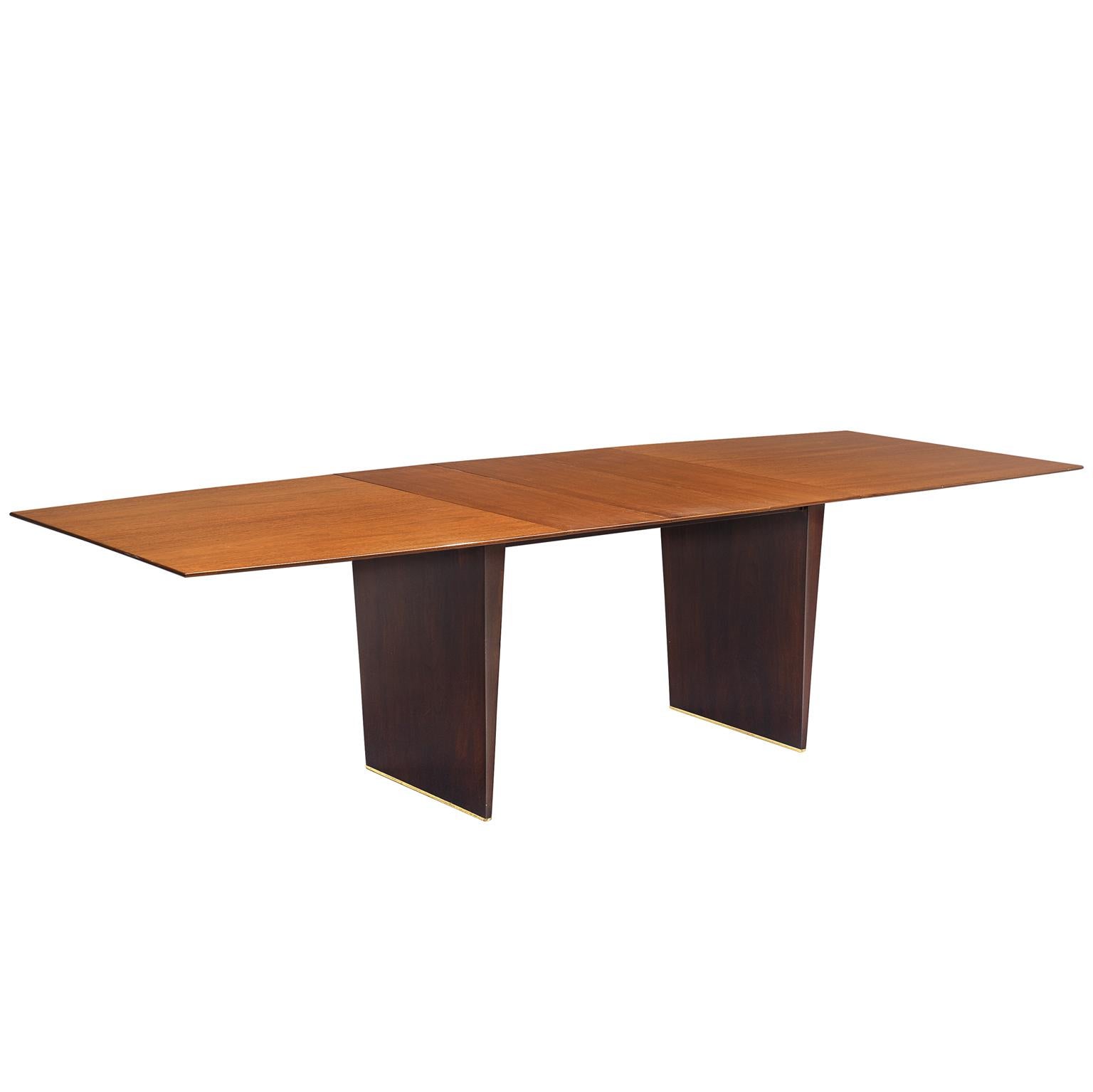 Edward Wormley for Dunbar Extendable Dining Table in Tawi