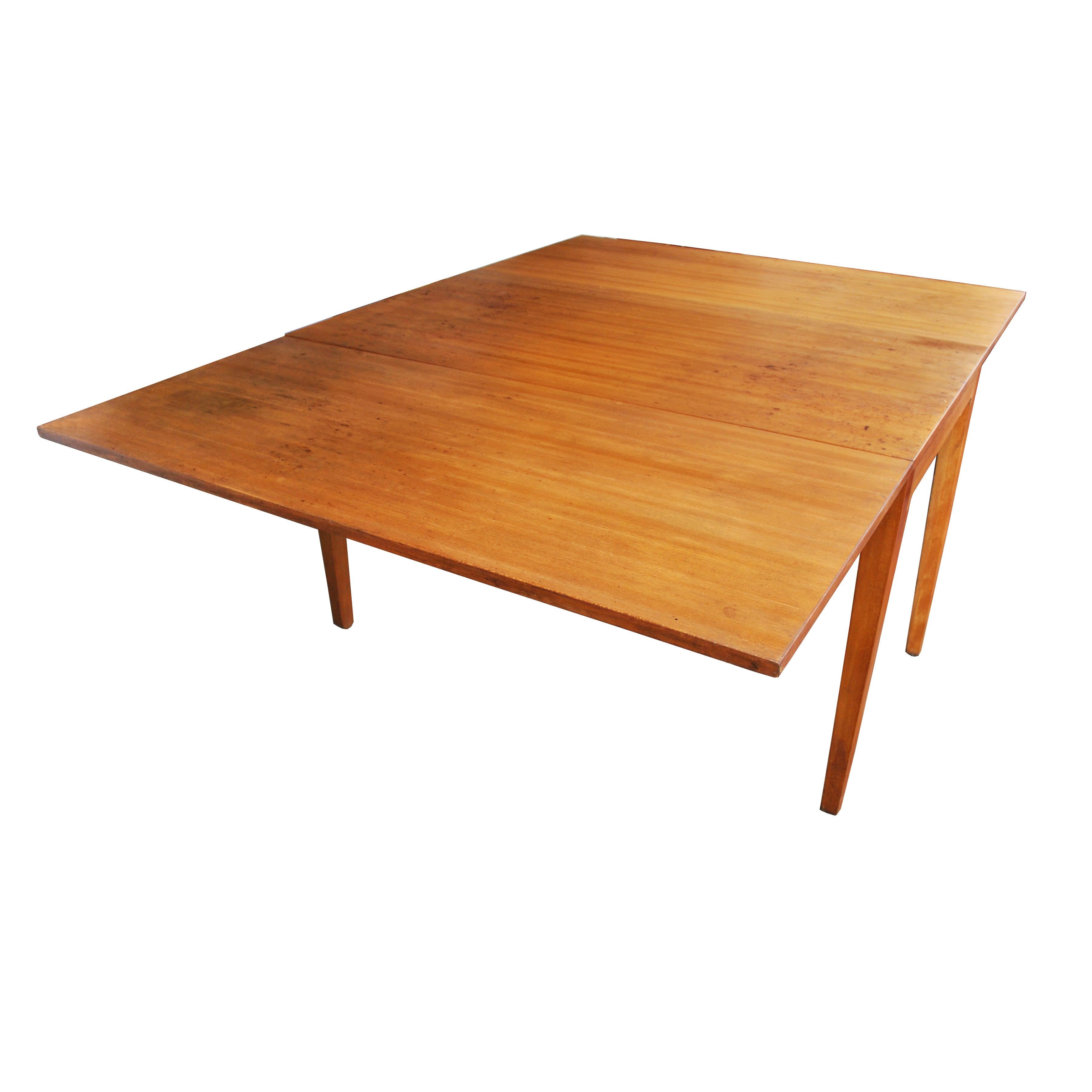 Edward Wormley for Drexel Drop-Leaf Precedent Dining Table In Good Condition For Sale In Pasadena, TX