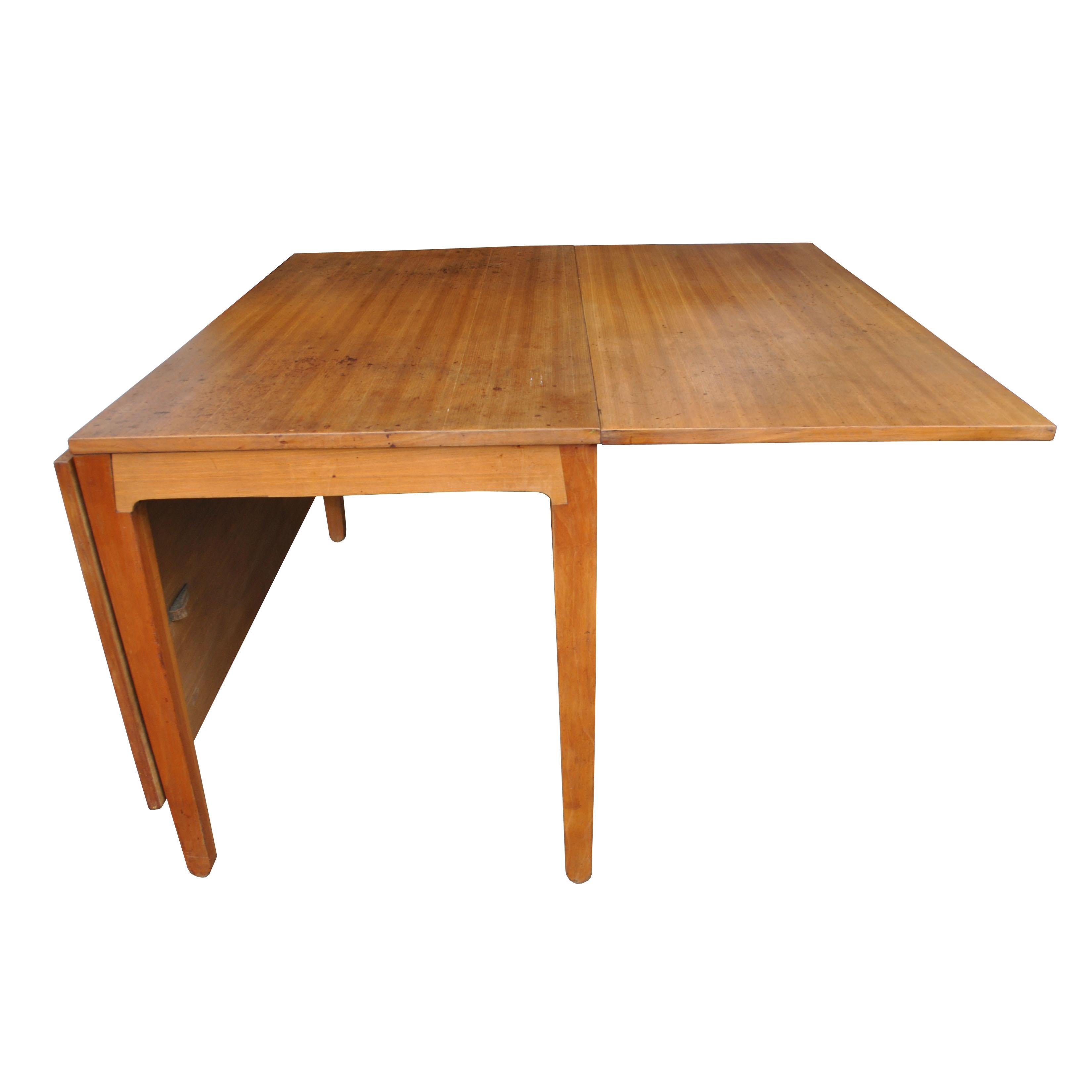 Mid-20th Century Edward Wormley for Drexel Drop-Leaf Precedent Dining Table For Sale