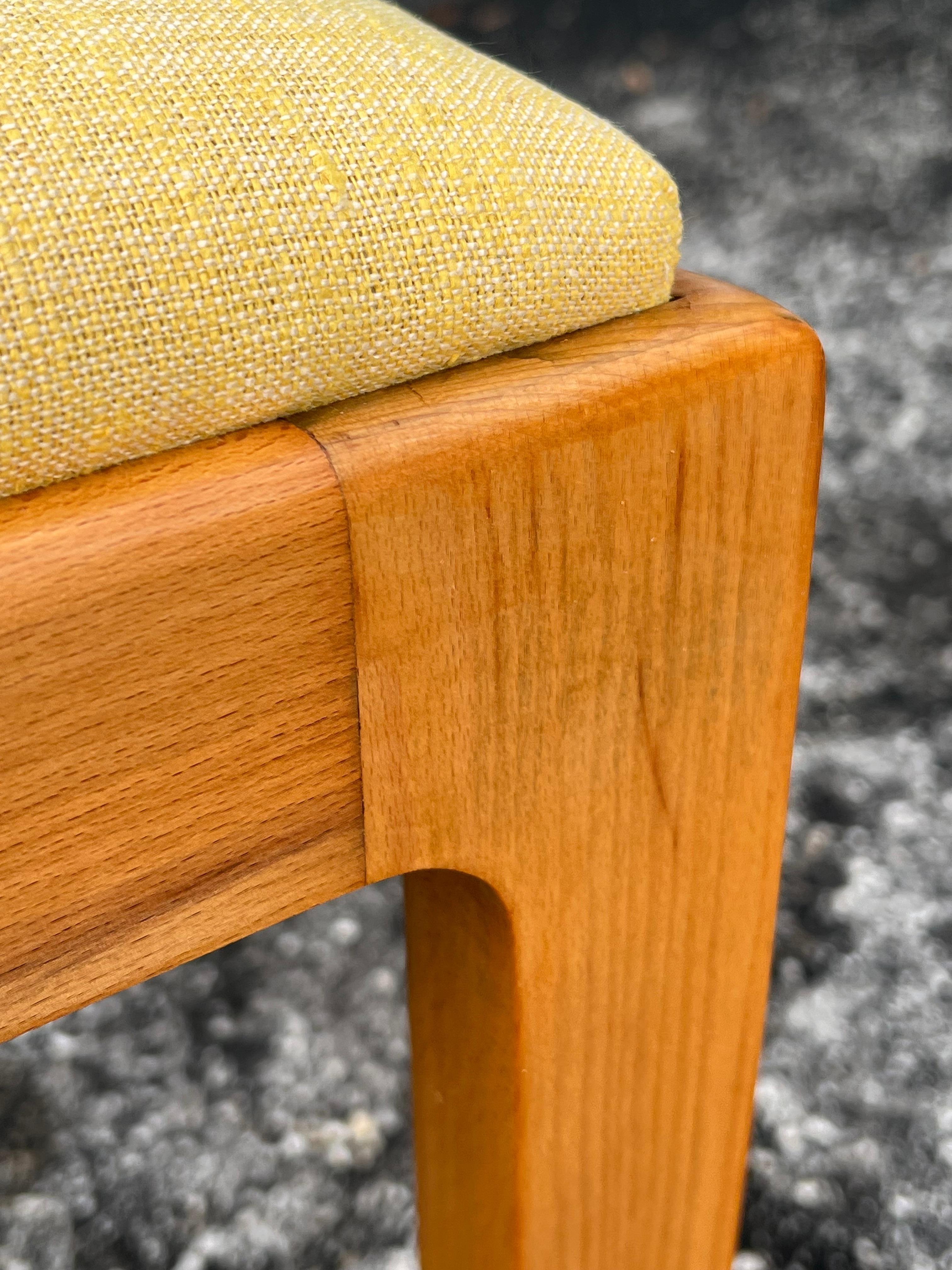 Edward Wormley For Drexel Precedent Bench With Upholstered Seat ca' 1950's Bon état - En vente à St.Petersburg, FL