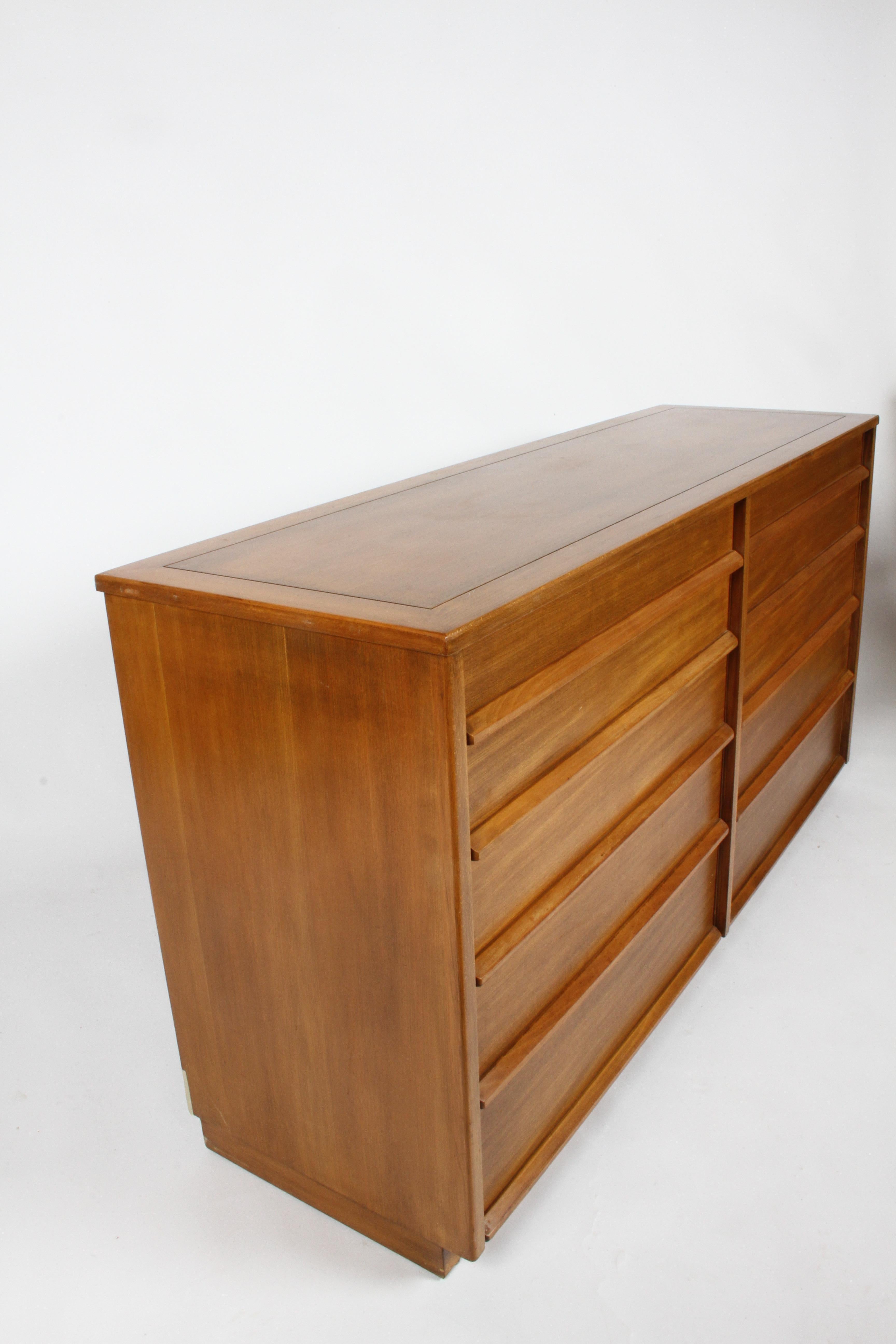 Mid-Century Modern Edward Wormley for Drexel Precedent Collection 10-Drawer Dresser