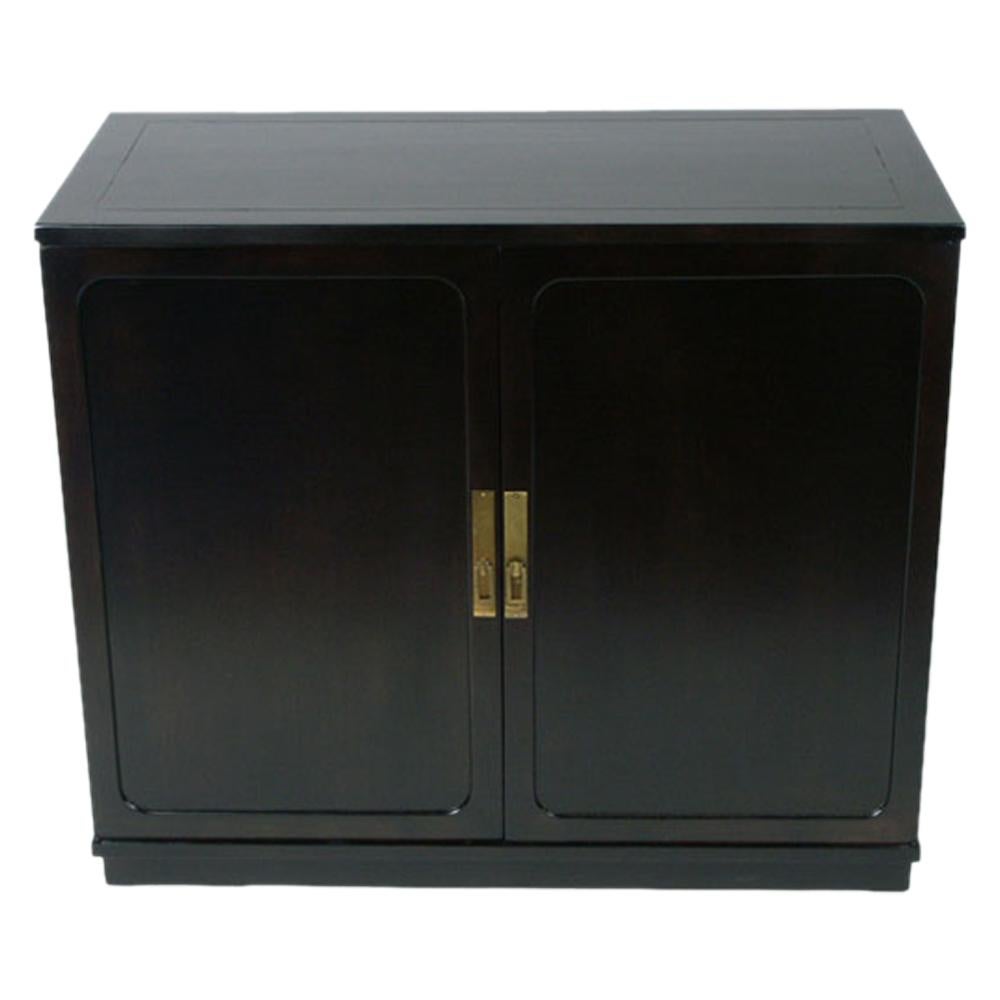 MCM Edward Wormley for Drexel Precedent Collection Cabinet in Dark Expresso