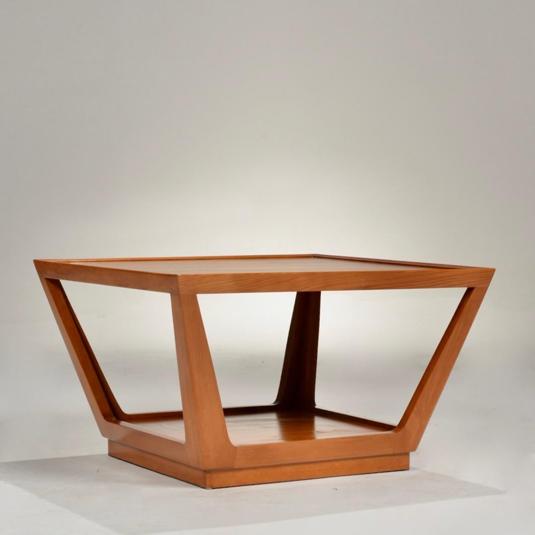 trapezoid coffee table