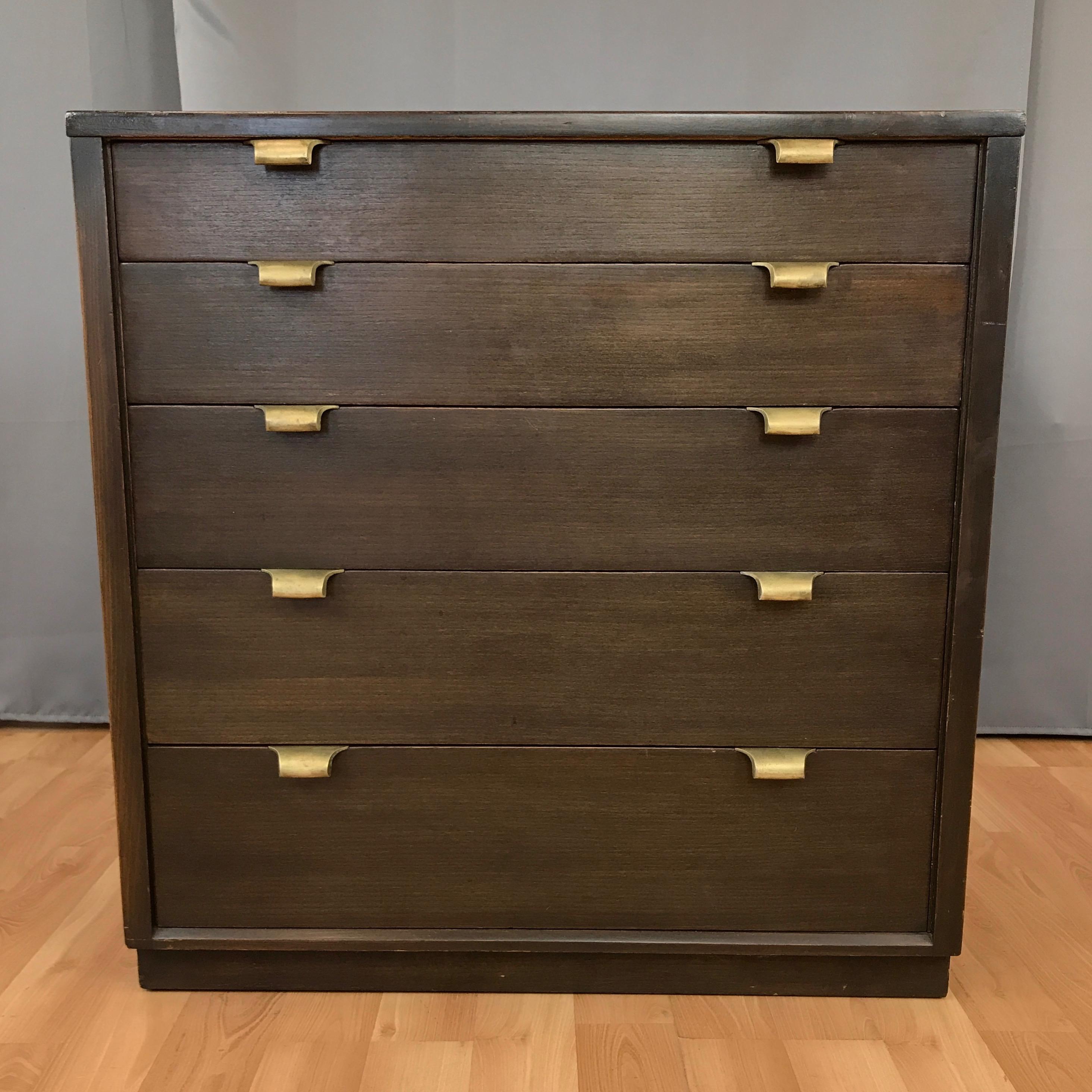 Mid-Century Modern Edward Wormley for Drexel Precedent Collection Five-Drawer Dresser