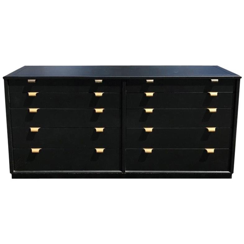 Edward Wormley for Drexel Precedent Collection Ten-Drawer Double Chest