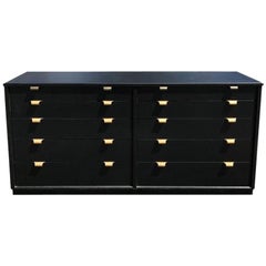 Edward Wormley for Drexel Precedent Collection Ten-Drawer Double Chest