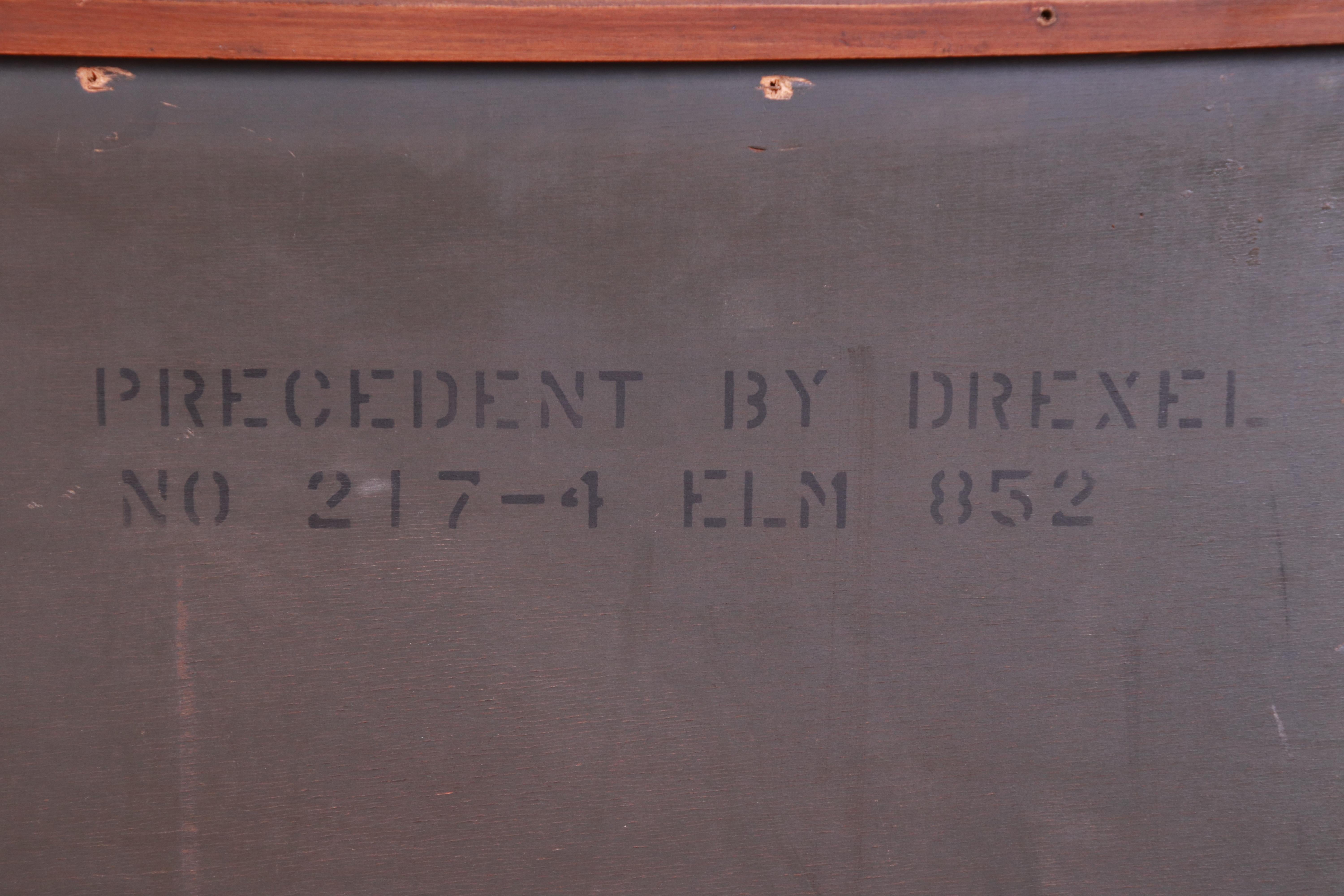 Edward Wormley for Drexel Precedent Elm Wood Sideboard or Bar Cabinet, 1950s 9