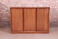 Buffet ou meuble de bar en bois d'orme précédent d'Edward Wormley pour Drexel, années 1950