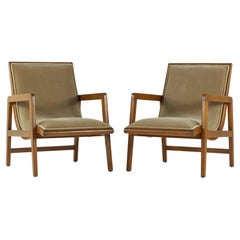 Edward Wormley for Drexel Precedent Midcentury Lounge Chairs, Pair