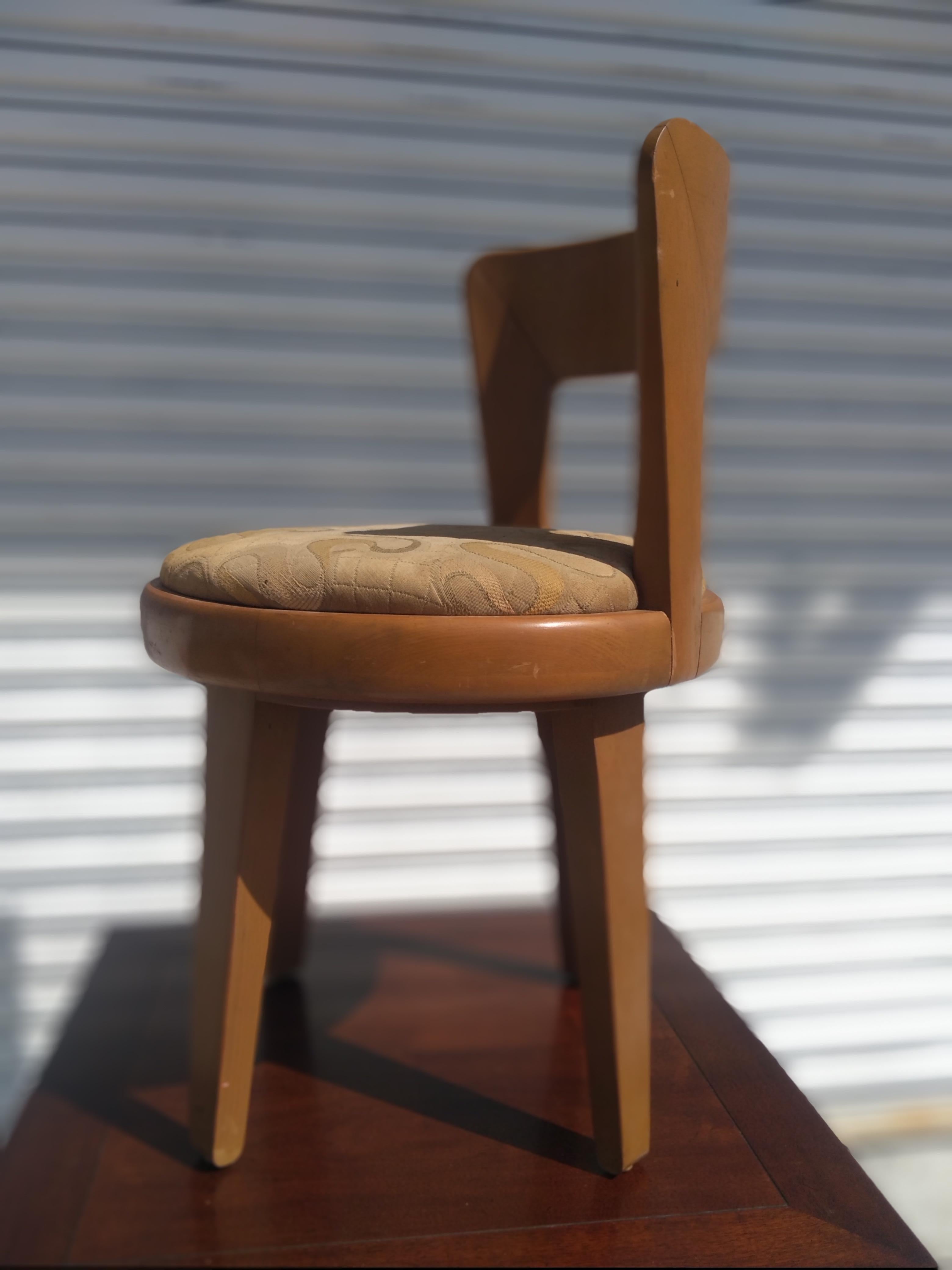 Mid-Century Modern Edward Wormley for Drexel Precedent Swivel Vanity Stool