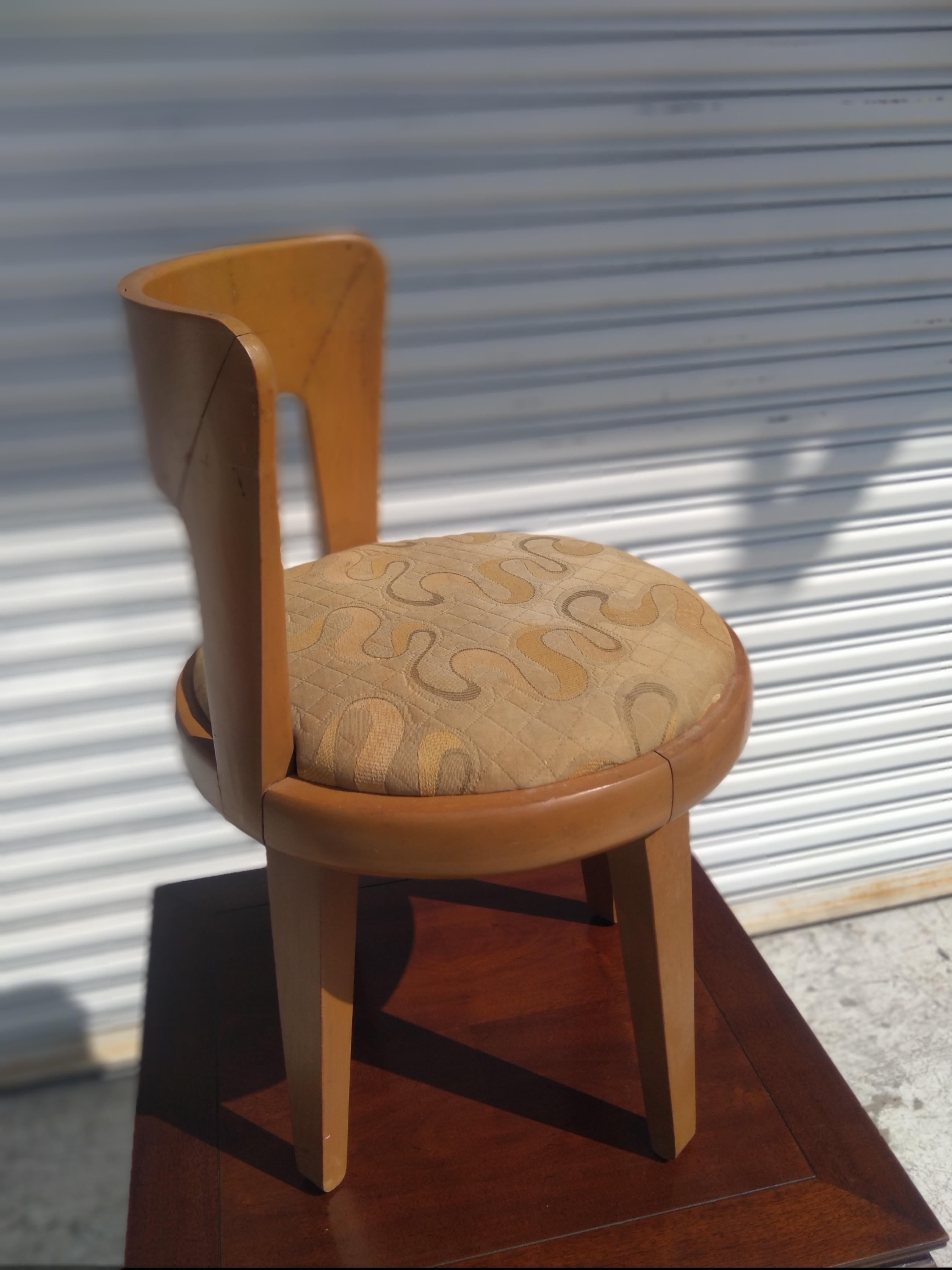 American Edward Wormley for Drexel Precedent Swivel Vanity Stool