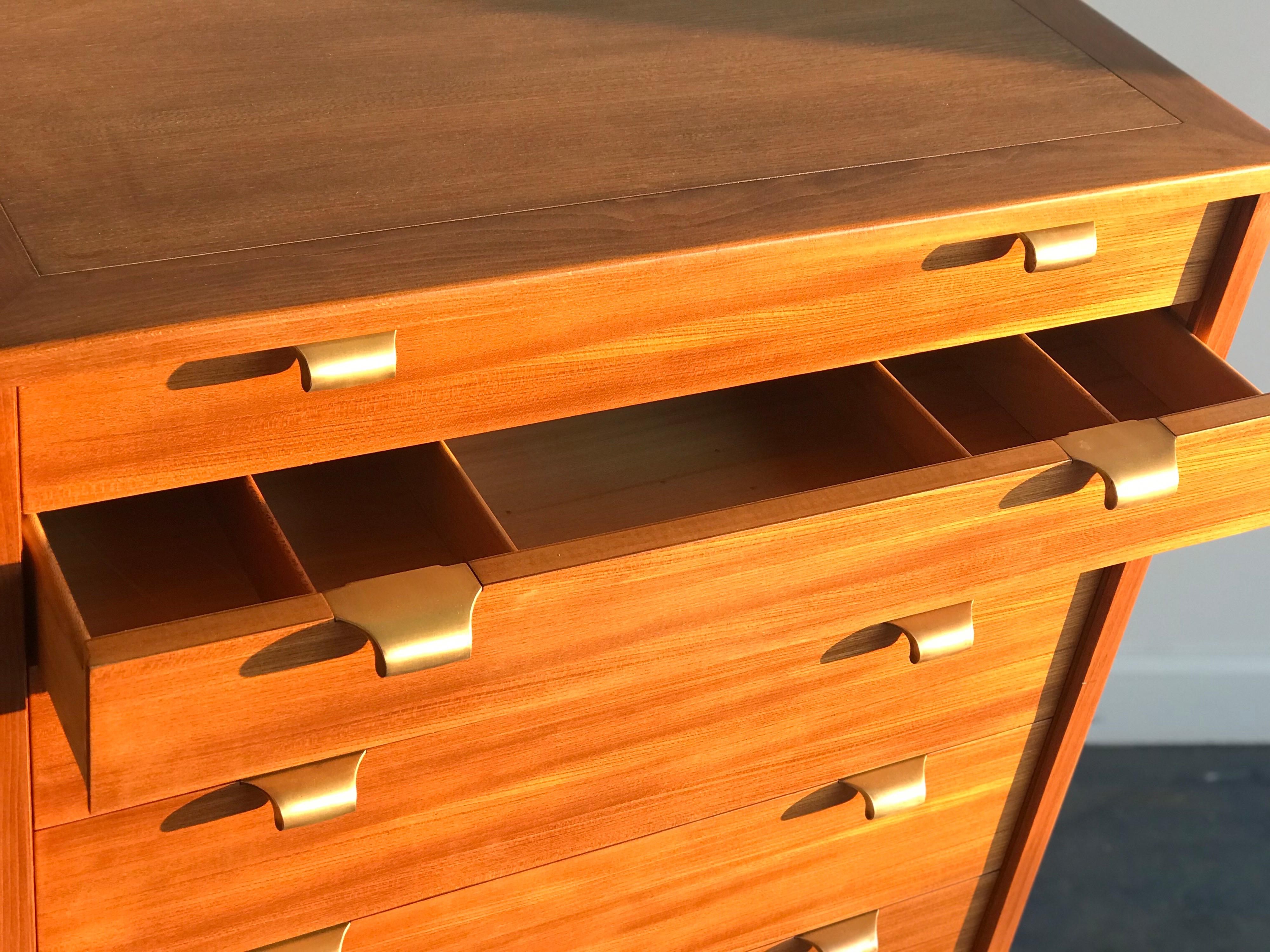 Mid-20th Century Edward Wormley for Drexel Tall Chest of Drawers