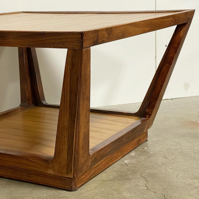 Mid-20th Century Edward Wormley for Drexel Trapezoid Coffee Table For Sale