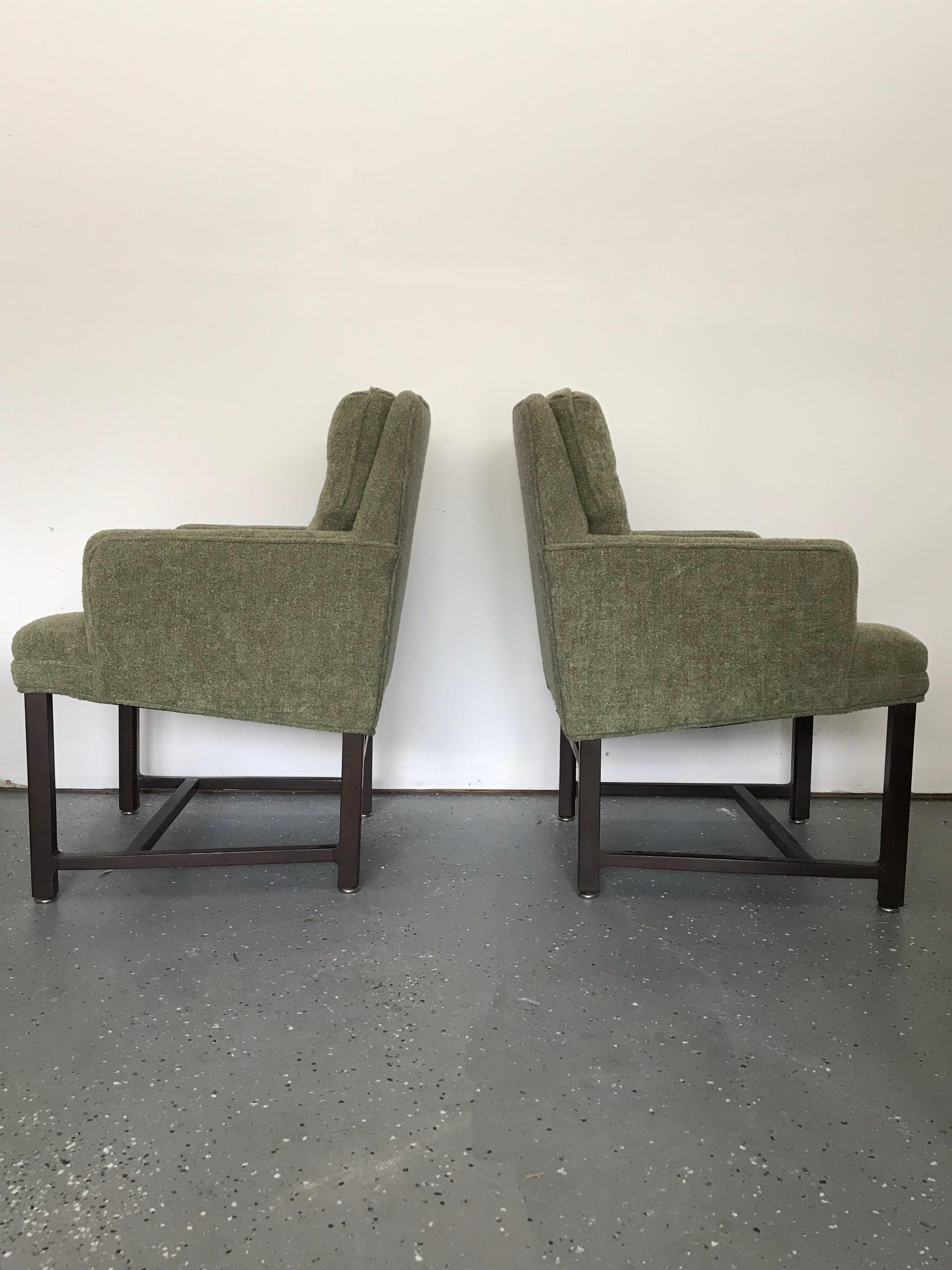 Mid-Century Modern Edward Wormley for Dunbar Lounge Chairs