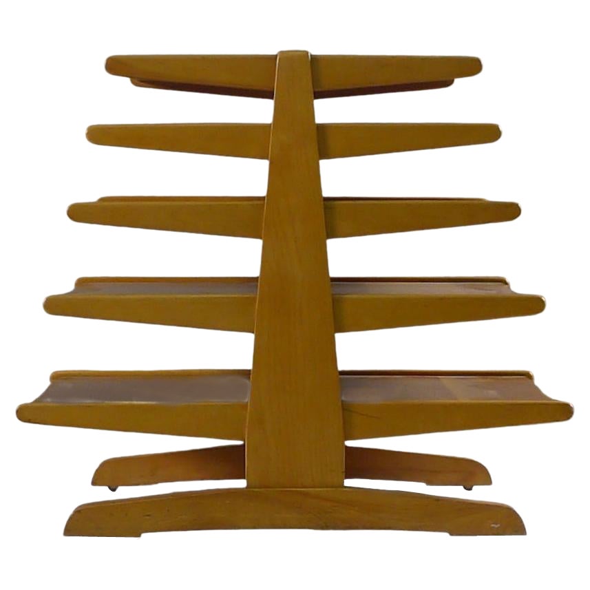 Edward Wormley for Dunbar, 1940
s, Usa, Magazine Tree, Stamped by Maker