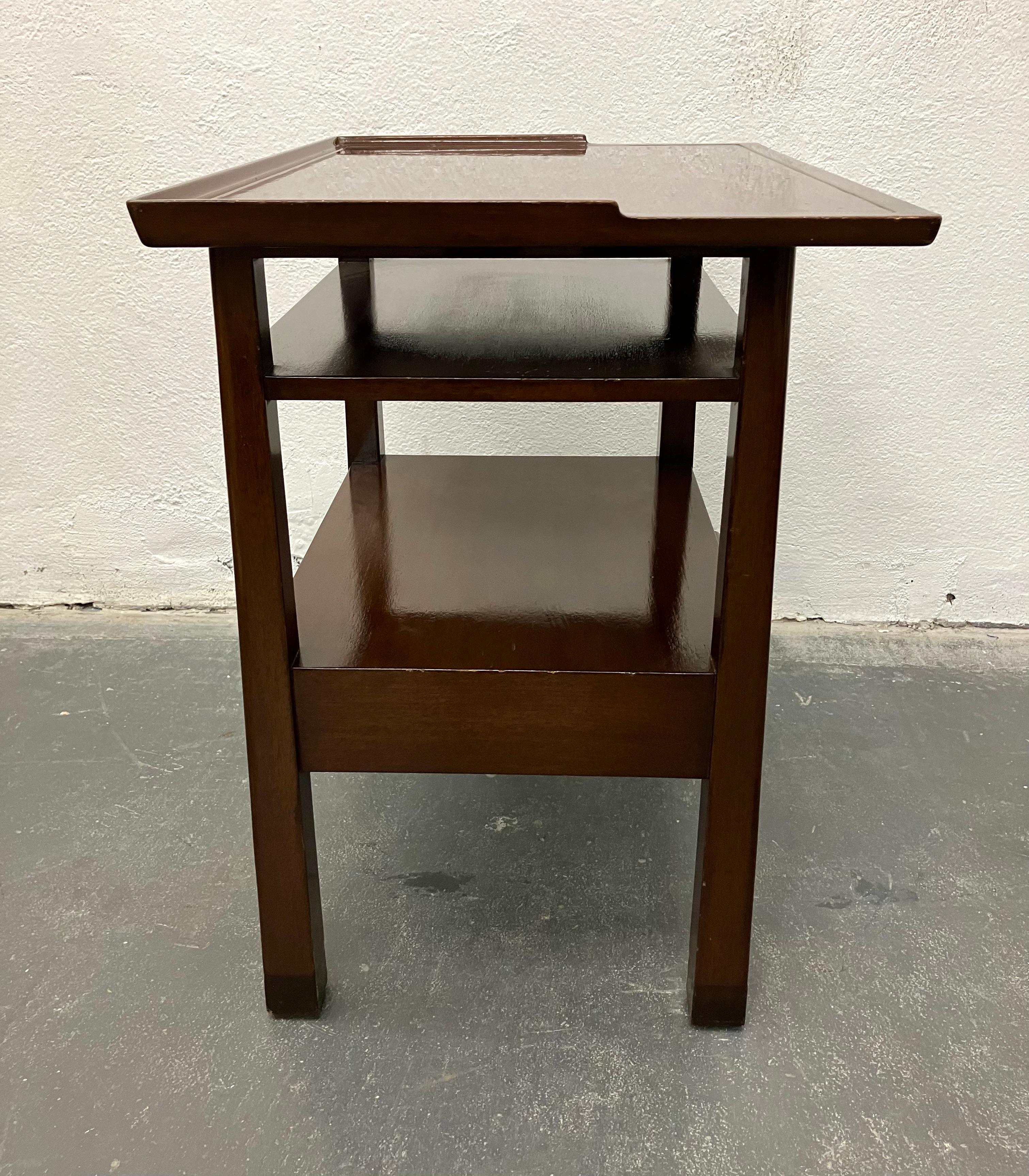 Edward Wormley for Dunbar 3-Tier Side Table For Sale 3