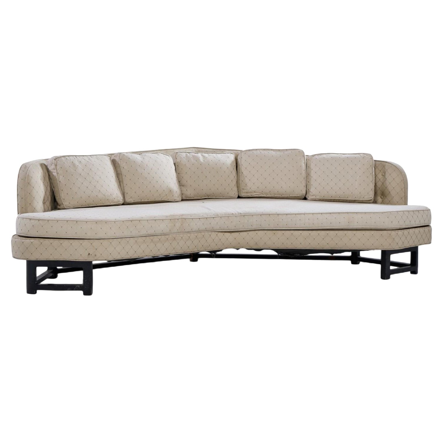 Edward Wormley for Dunbar 6392A Mid Century Janus Sofa