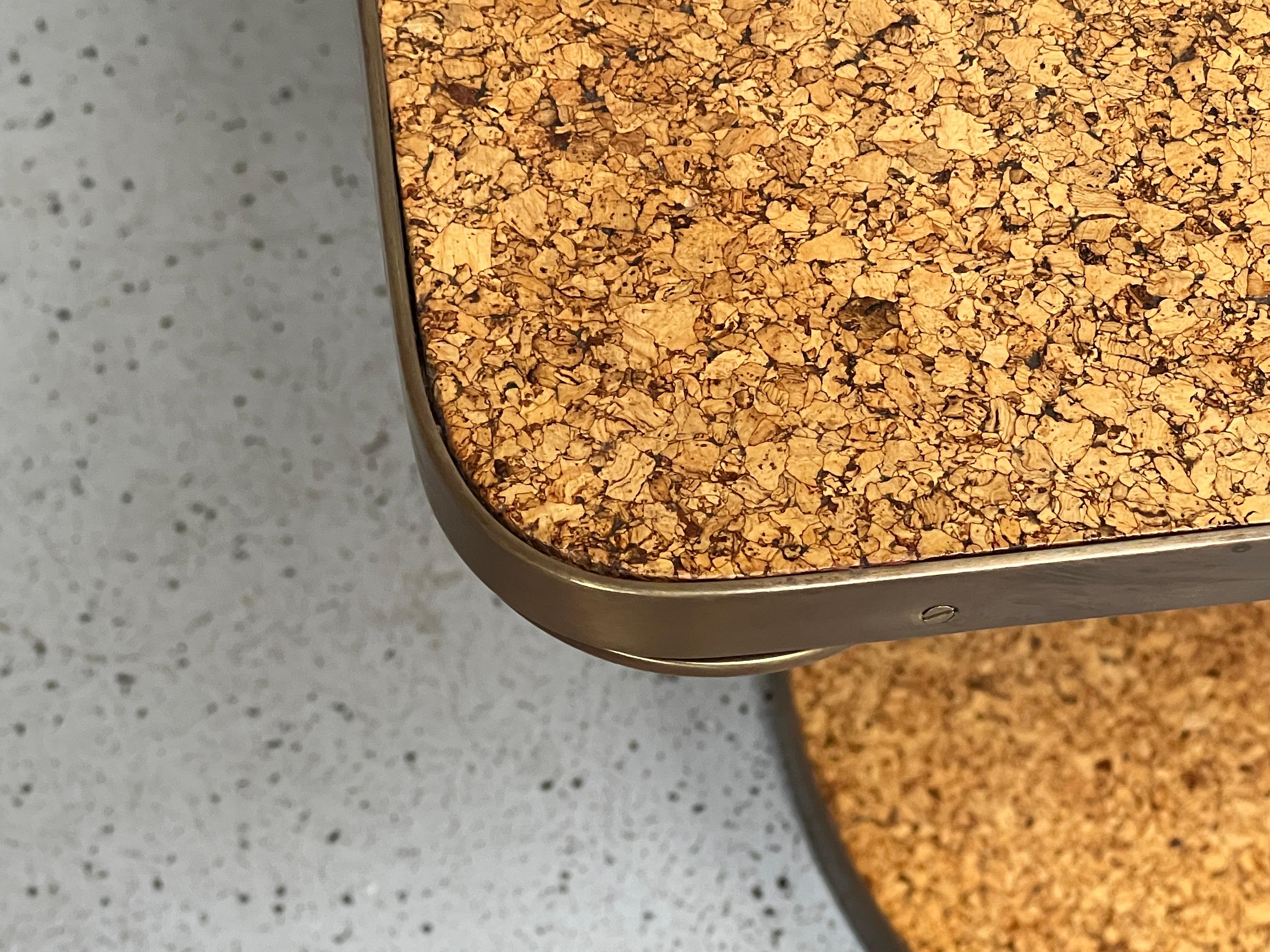 Edward Wormley for Dunbar Adjustable Height Cork Top Game / Coffee Table 7