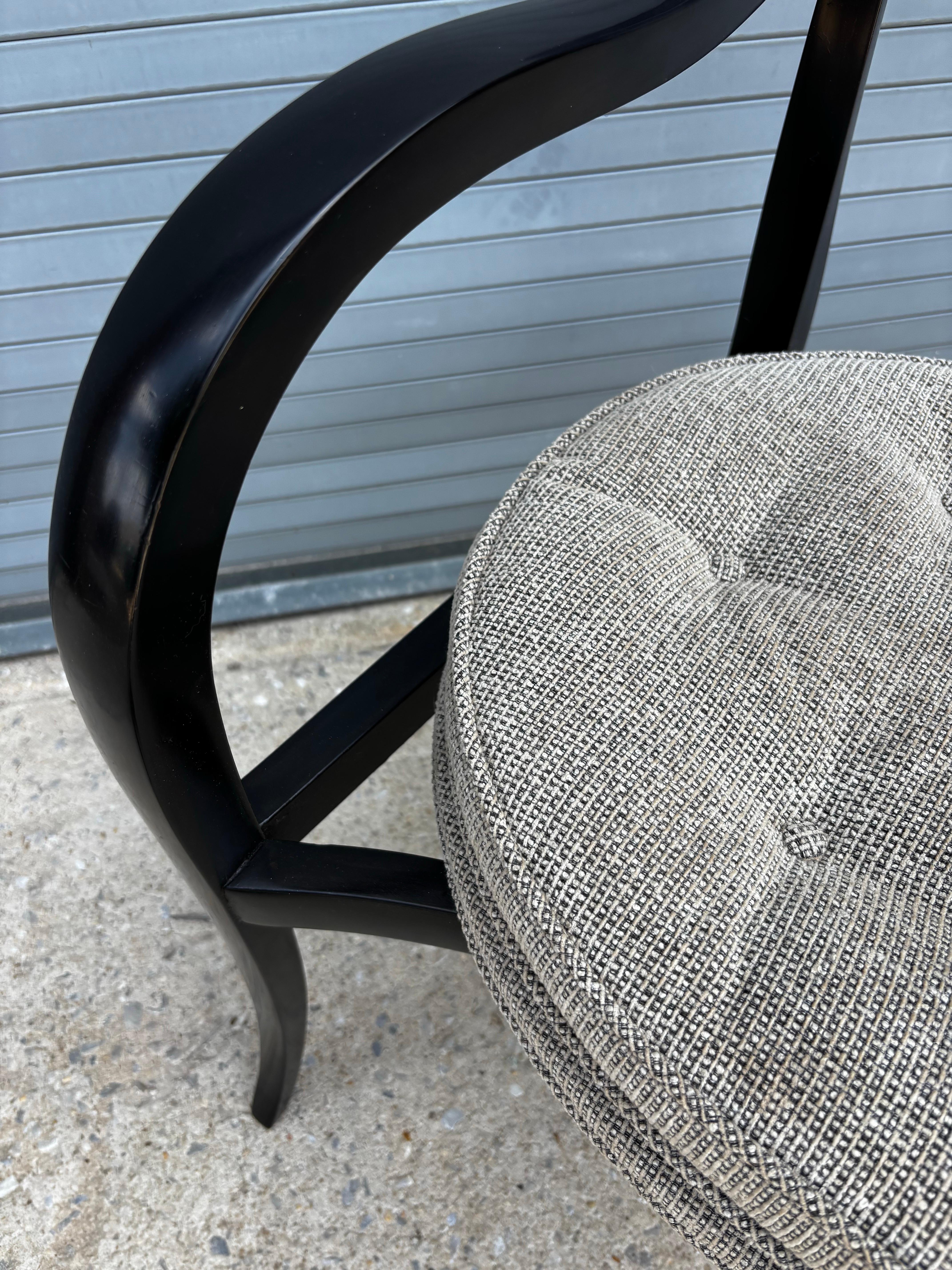 Edward Wormley for Dunbar Alexandria Chair Tapicería en venta