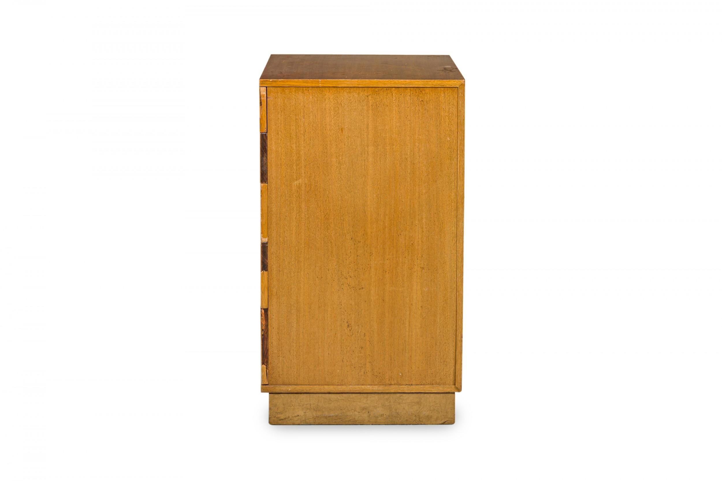 Mid-Century Modern Edward Wormley for Dunbar American Mid-Century New World 5 Drawer Wooden Chest For Sale