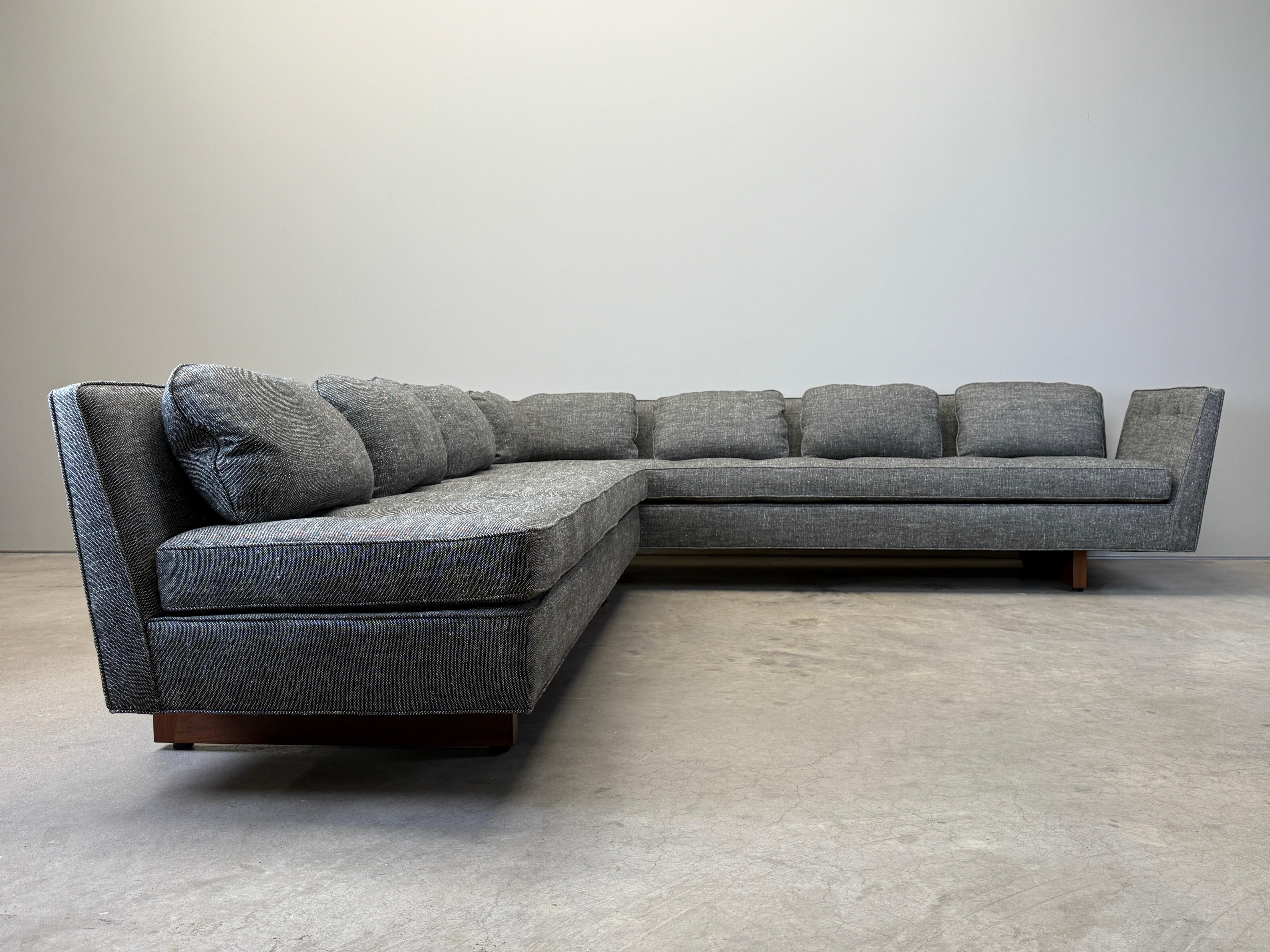 Edward Wormley para Sofá sin brazos Dunbar en venta 10