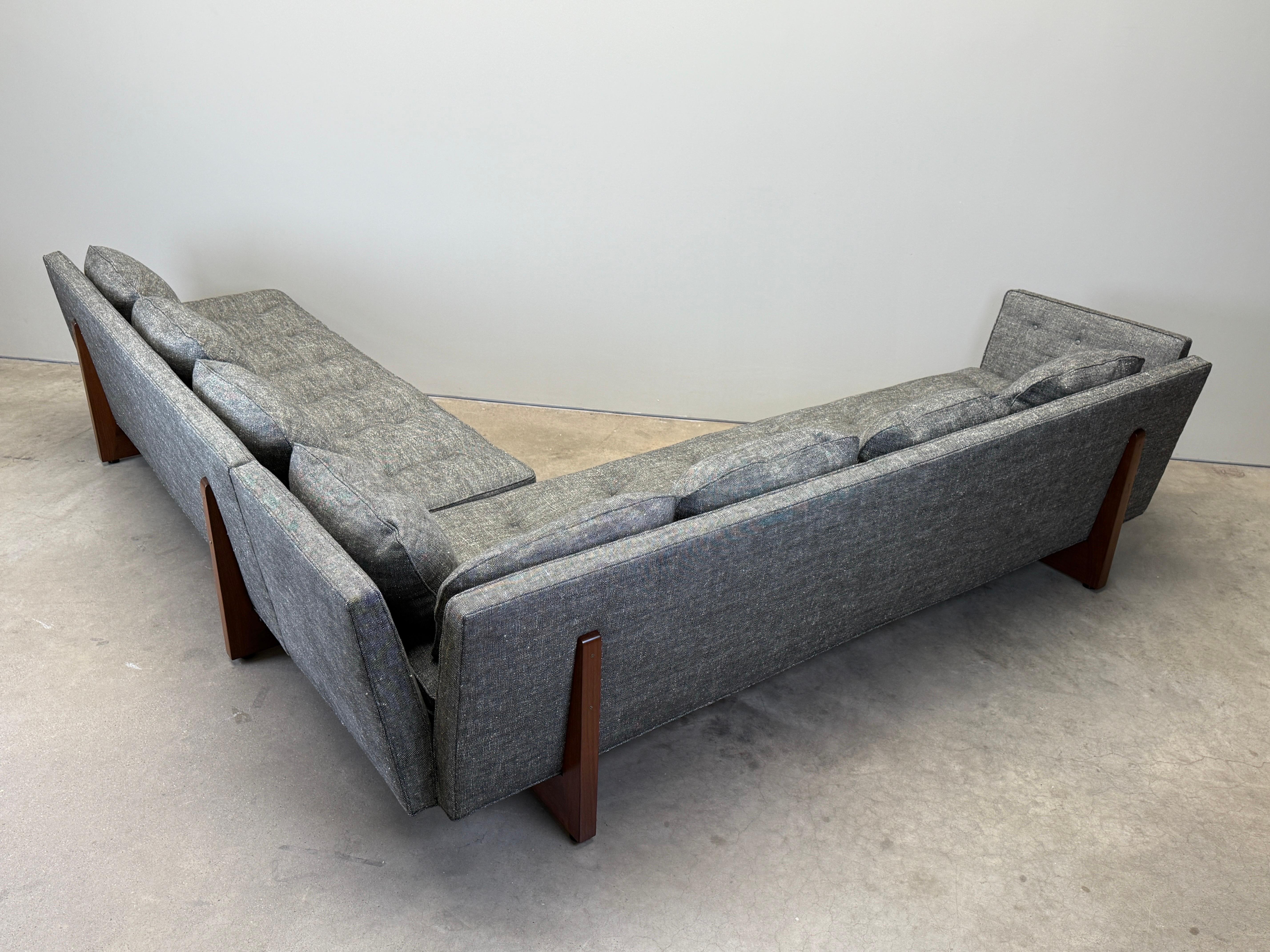 Edward Wormley para Sofá sin brazos Dunbar en venta 11