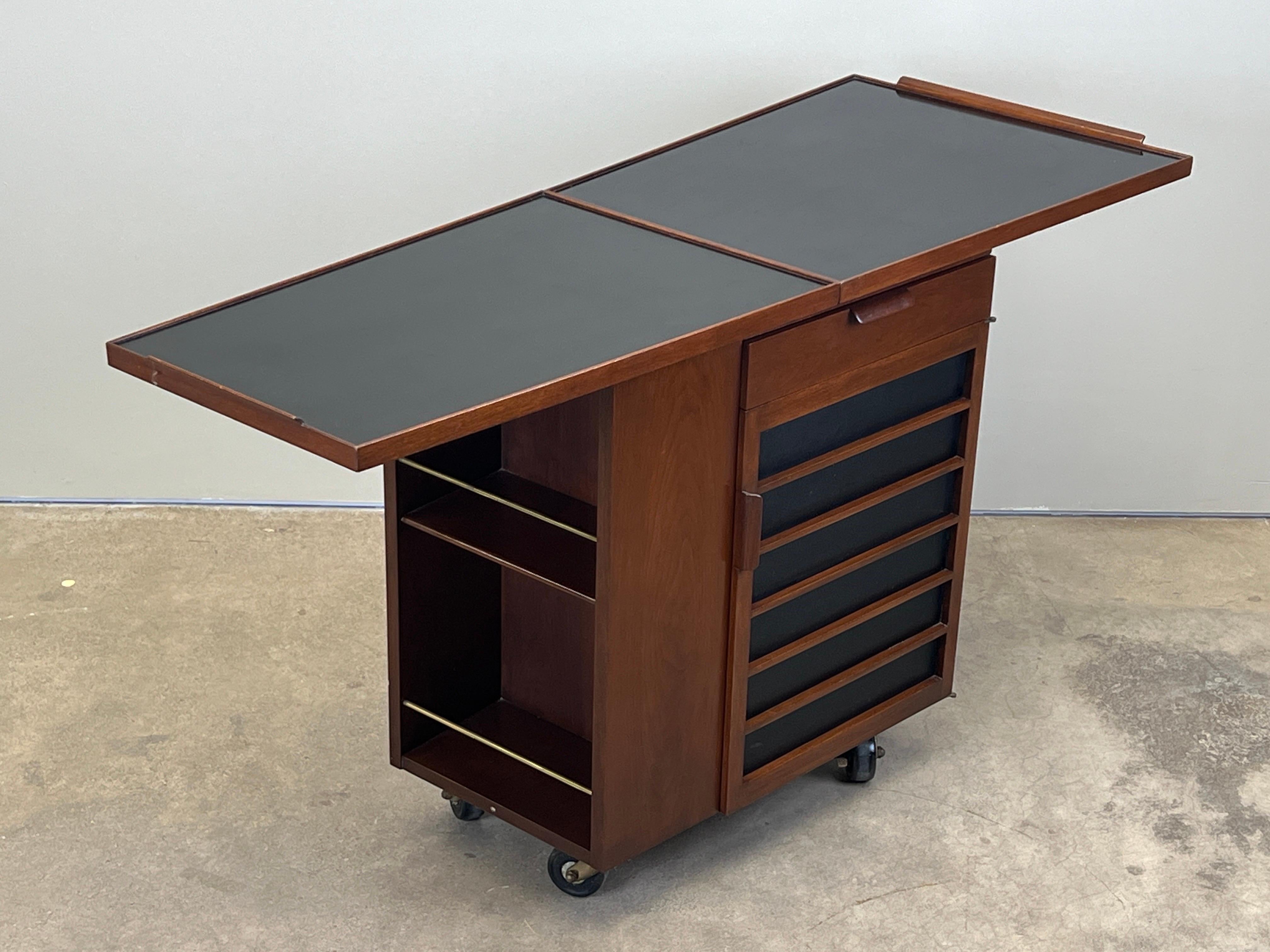 Edward Wormley para Carrito de bar Dunbar en venta 6