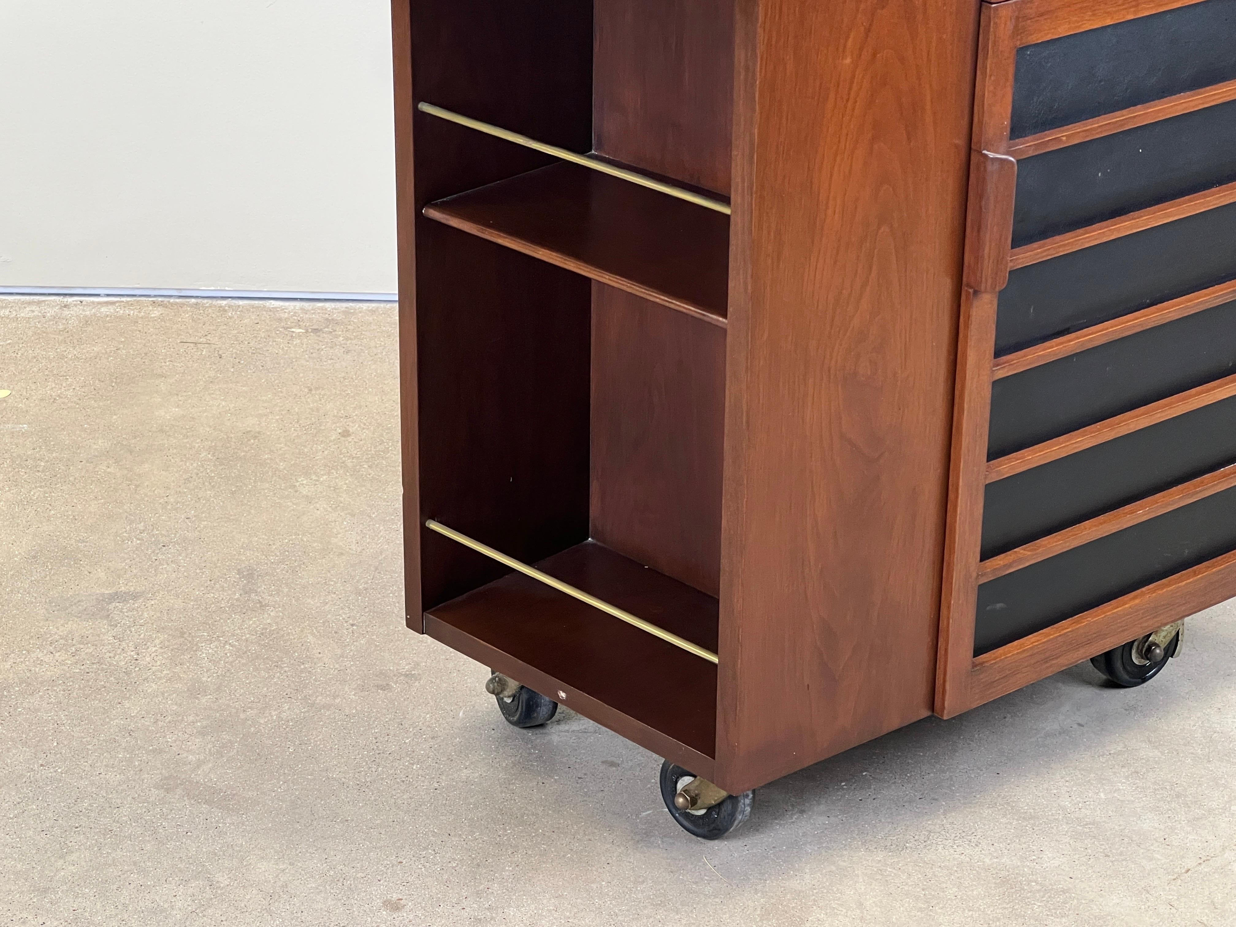 Edward Wormley para Carrito de bar Dunbar en venta 8