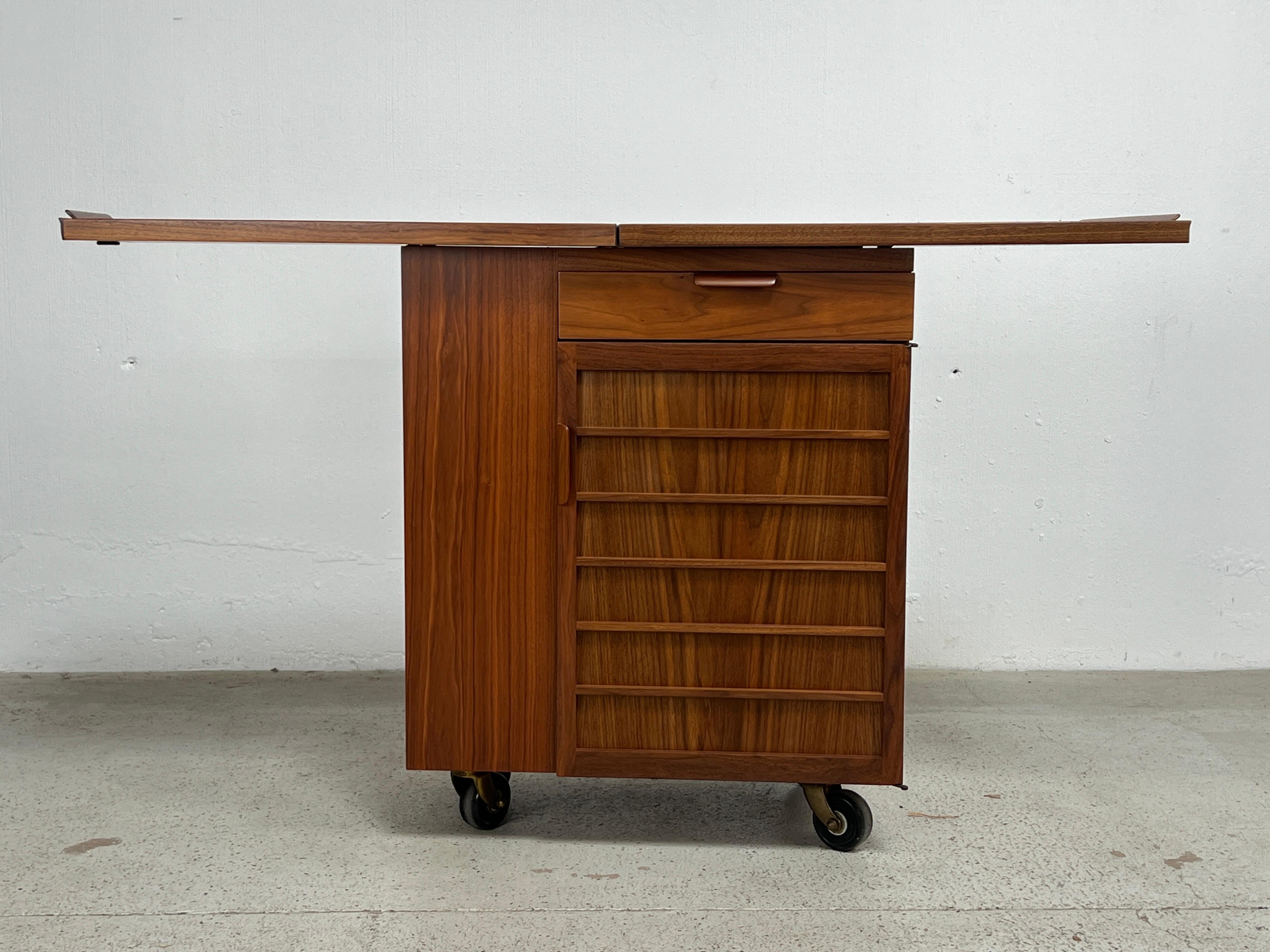 Mid-20th Century Edward Wormley for Dunbar Bar Cart