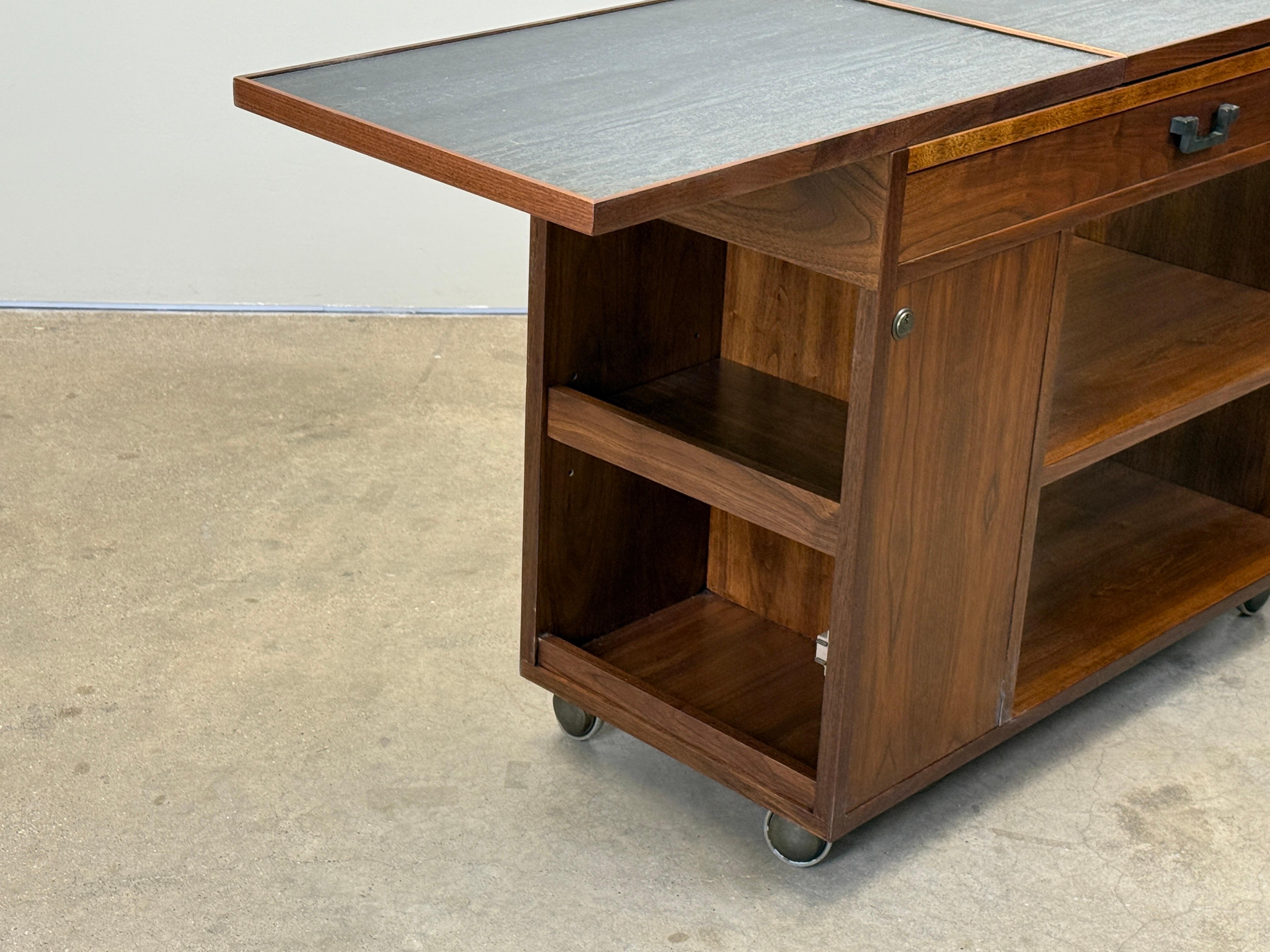 Edward Wormley for Dunbar Bar Cart For Sale 1