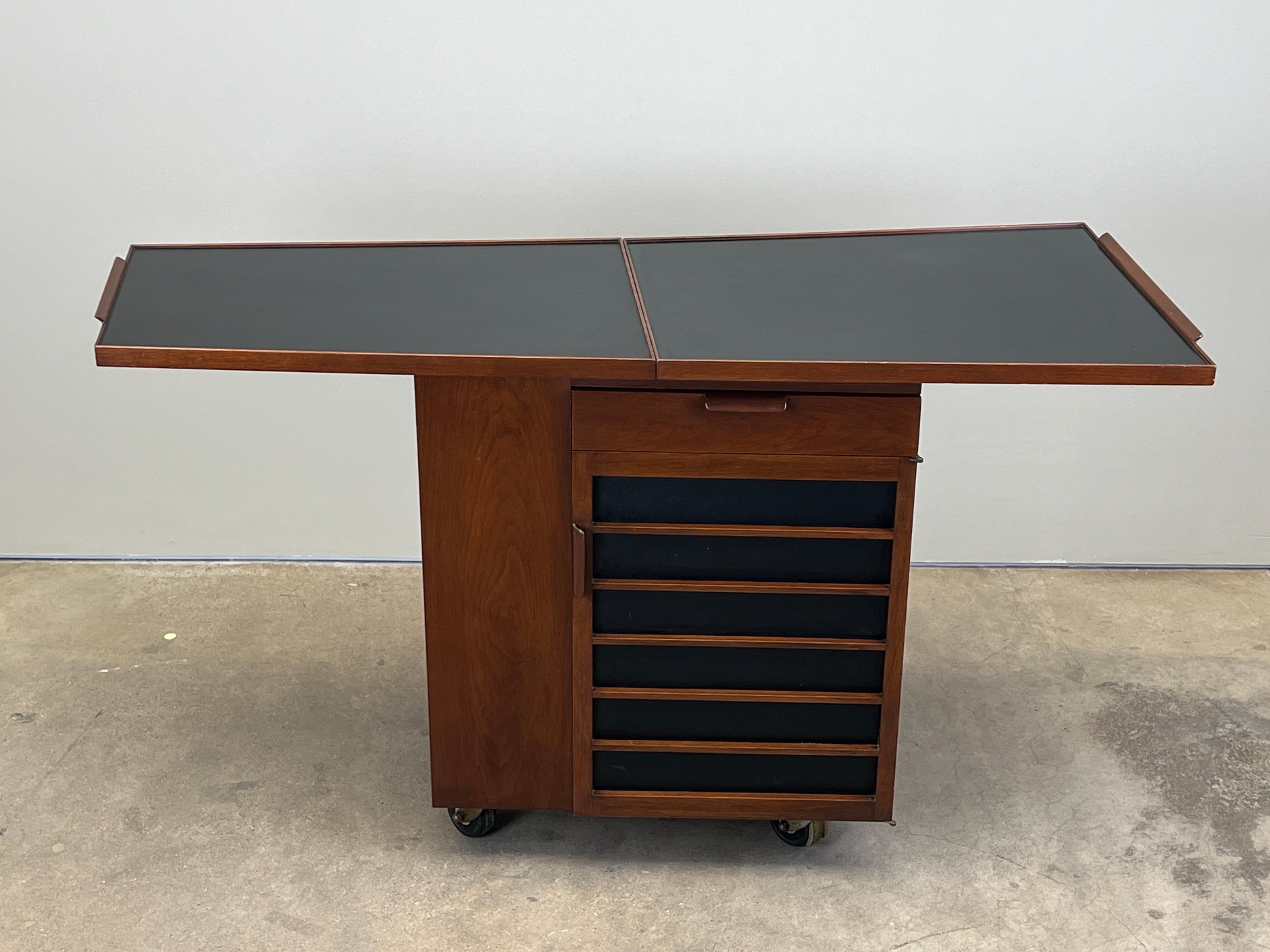 Edward Wormley para Carrito de bar Dunbar en venta 3