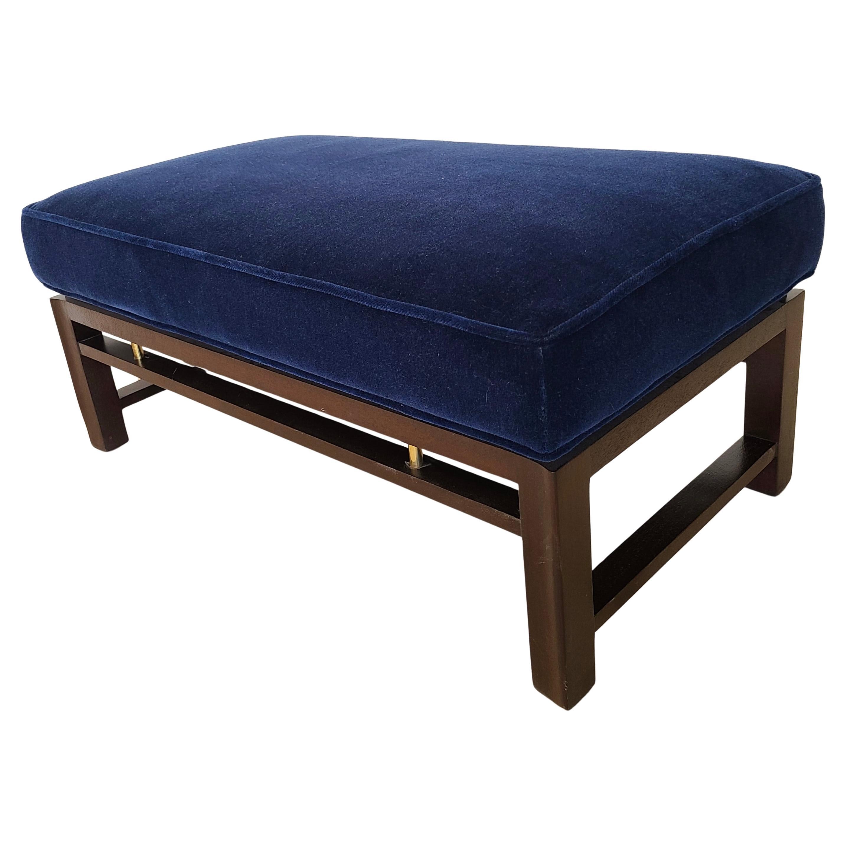 Mid-20th Century Edward Wormley for Dunbar Bench #286 in Mohair