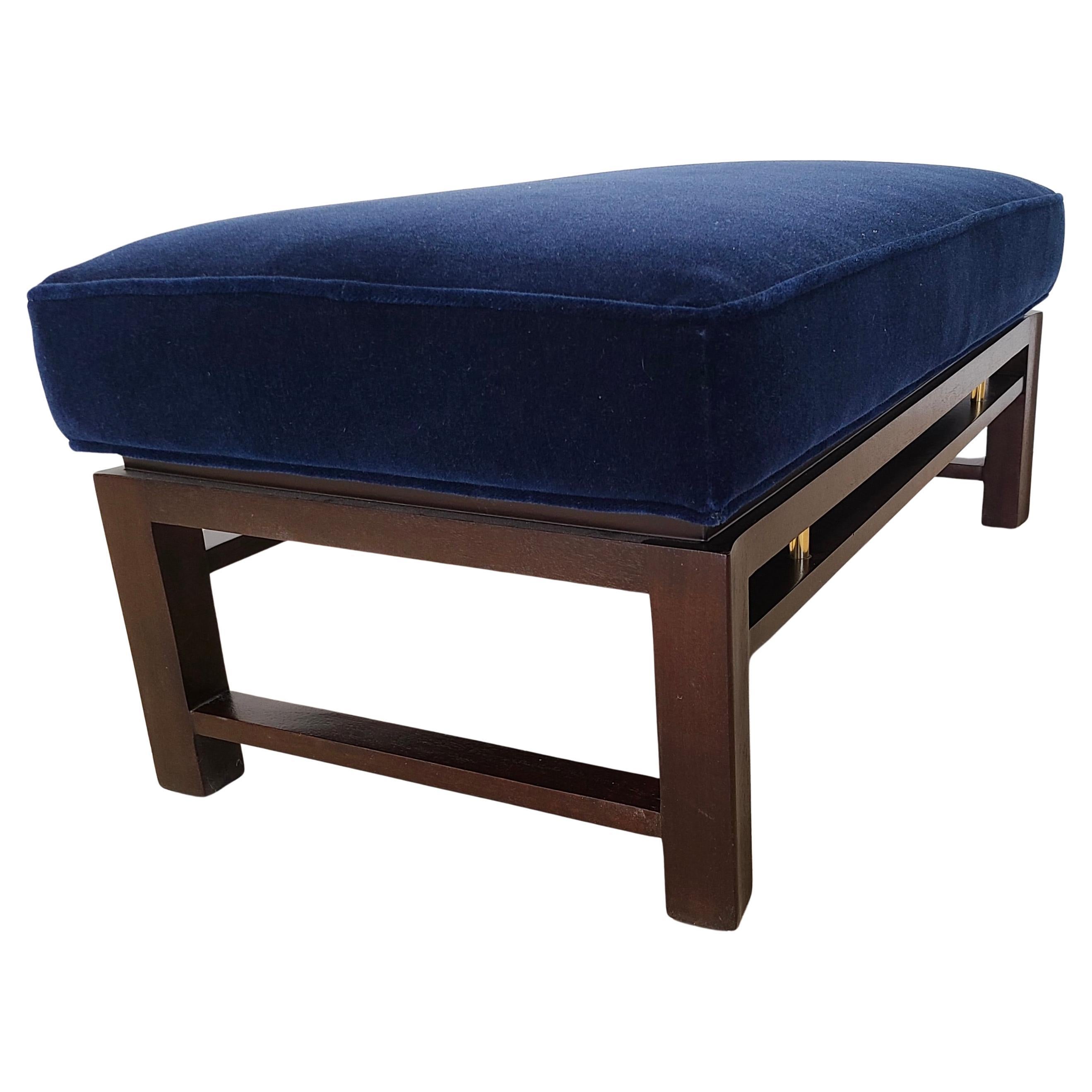 Edward Wormley for Dunbar Bench #286 in Mohair 1