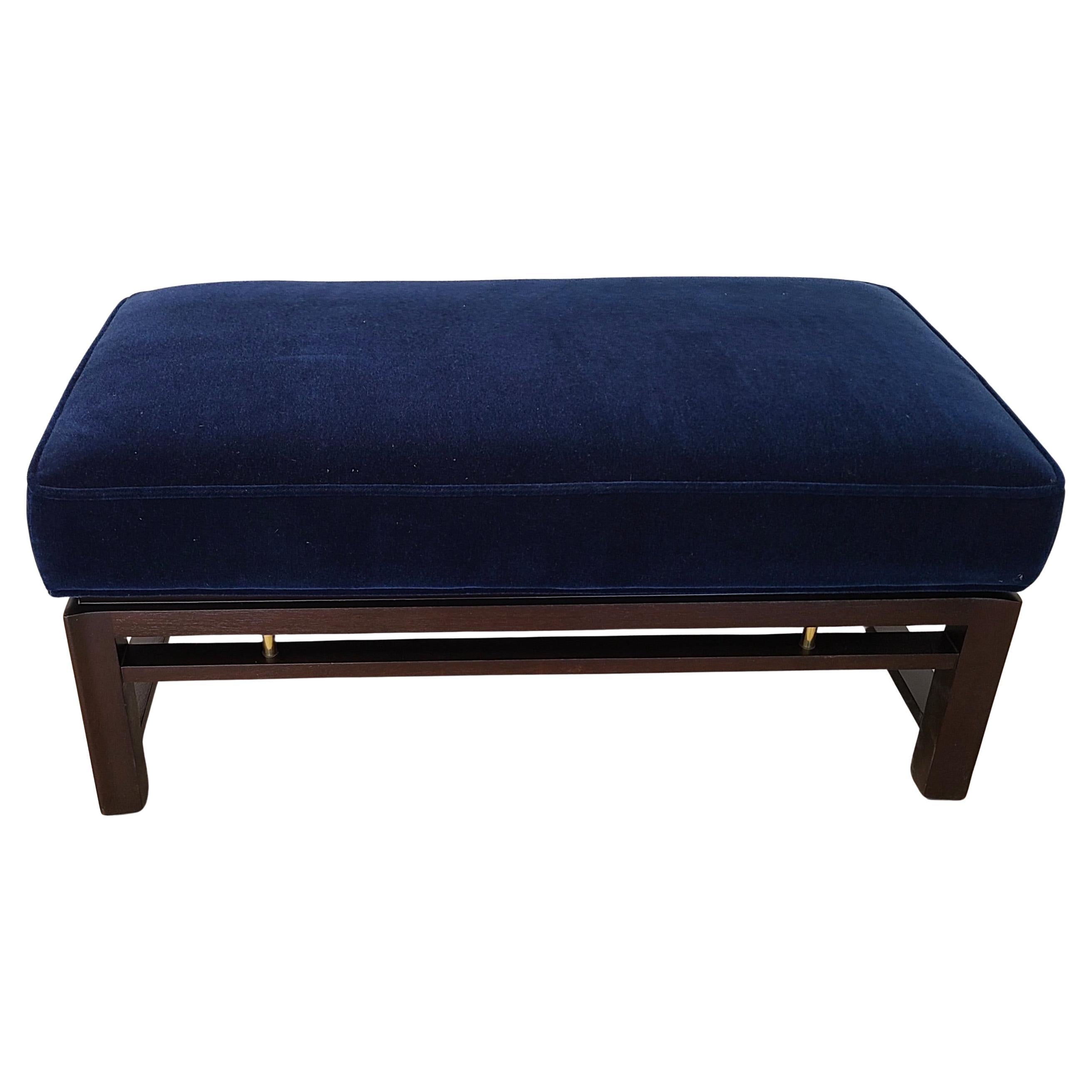 Edward Wormley for Dunbar Bench #286 in Mohair 2