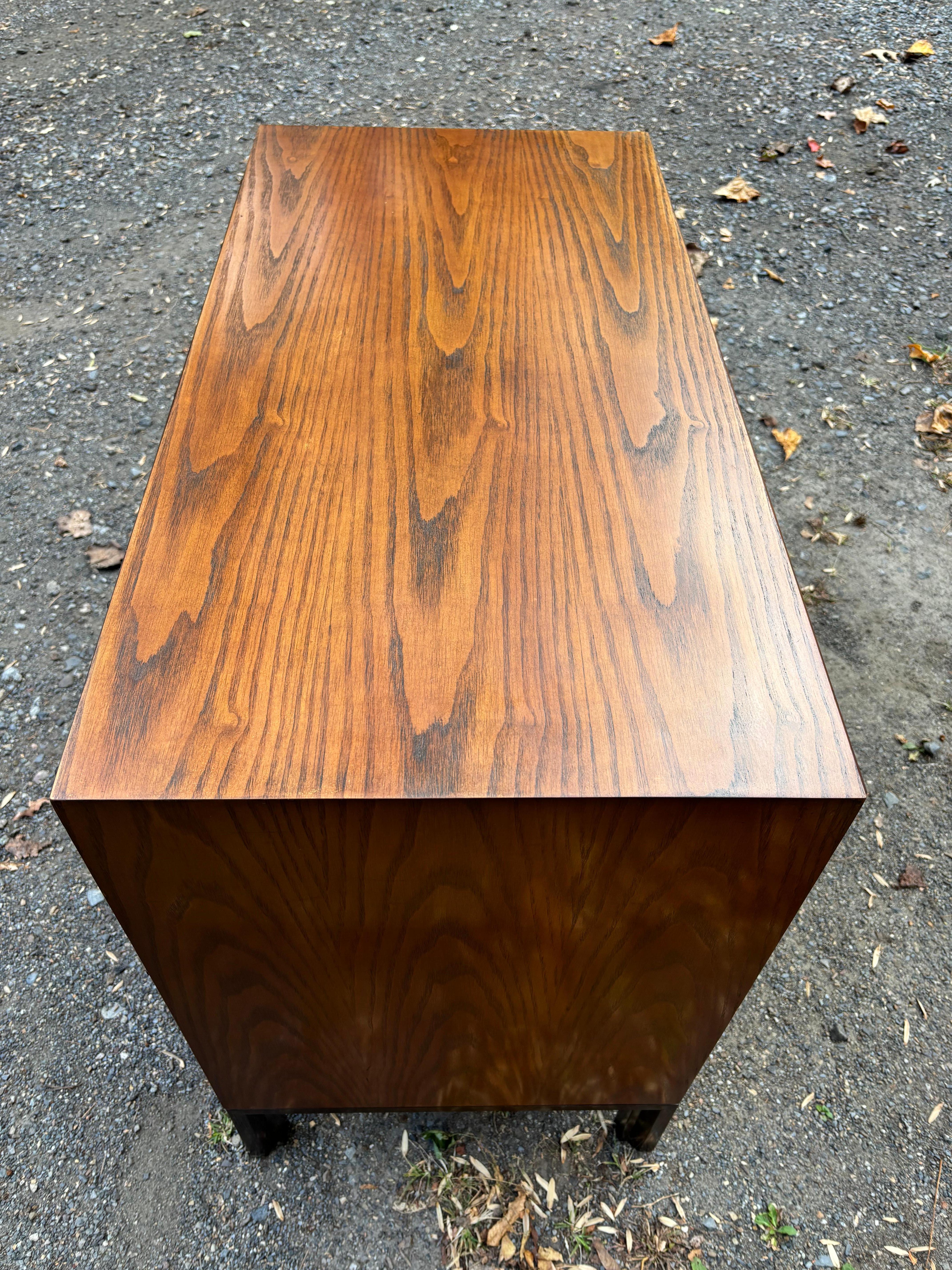 American Edward Wormley for Dunbar Bi-Fold Cabinet For Sale