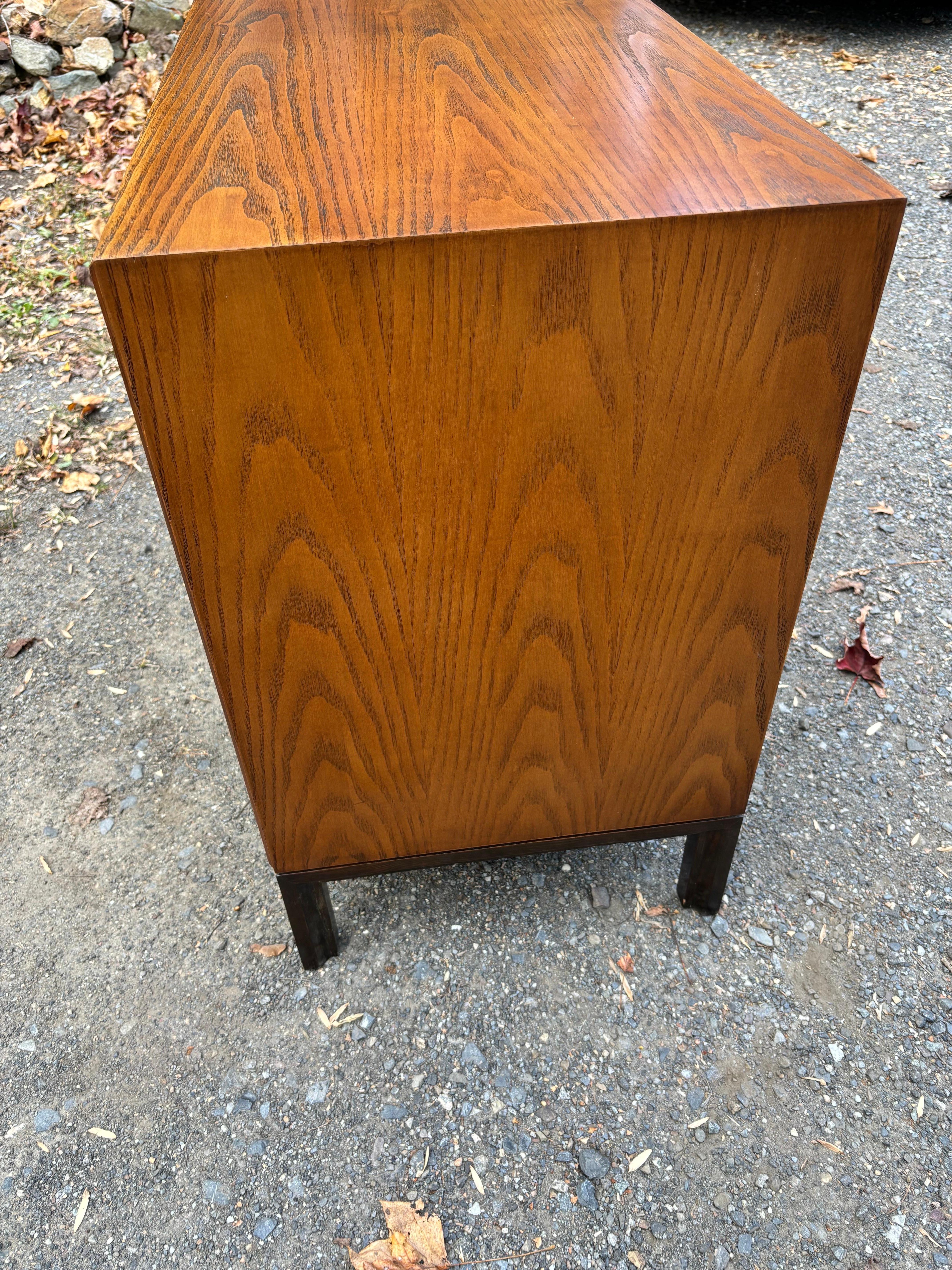 Edward Wormley for Dunbar Bi-Fold Cabinet For Sale 1