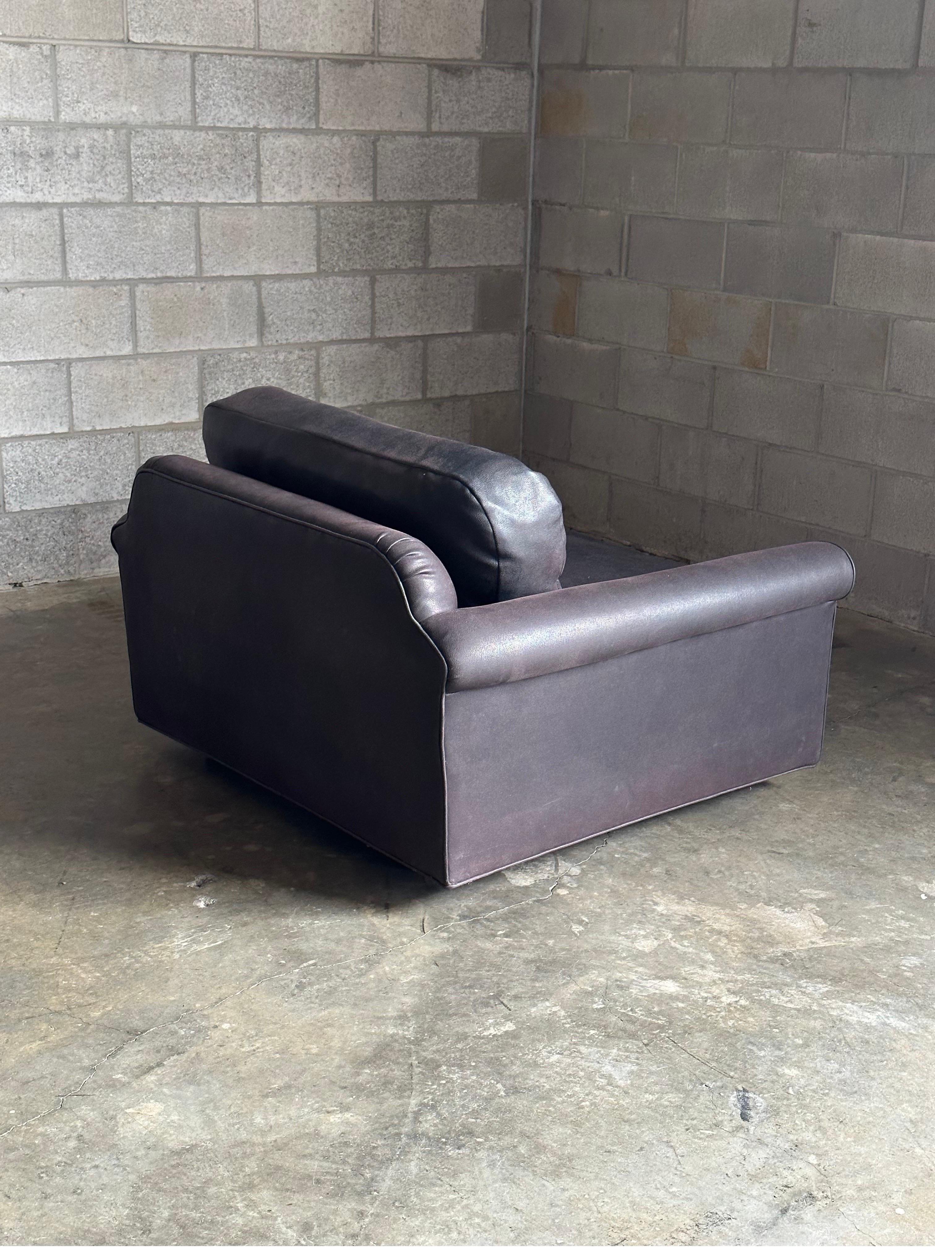Edward Wormley pour Dunbar, fauteuil de salon surdimensionné Big Texan Bon état - En vente à St.Petersburg, FL