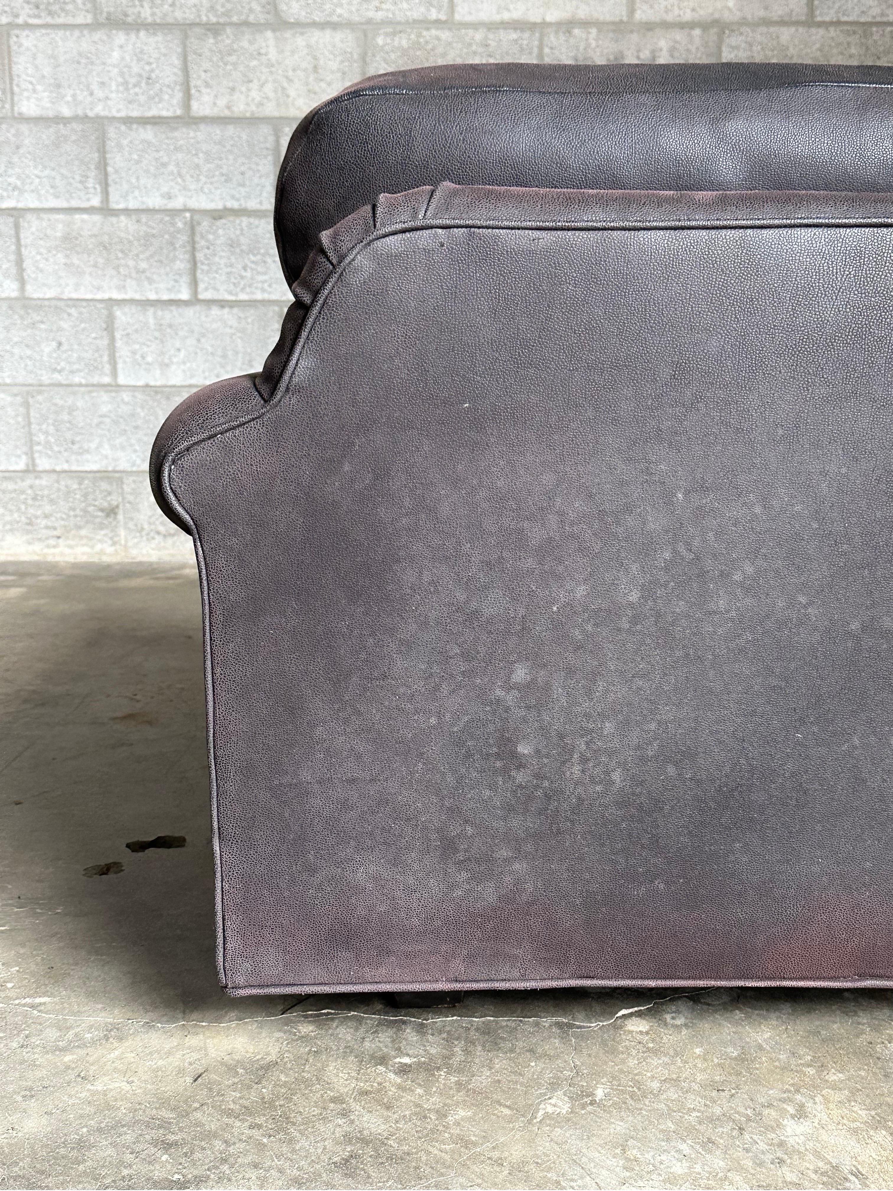Upholstery Edward Wormley for Dunbar “Big Texan” Oversized Lounge Chair For Sale