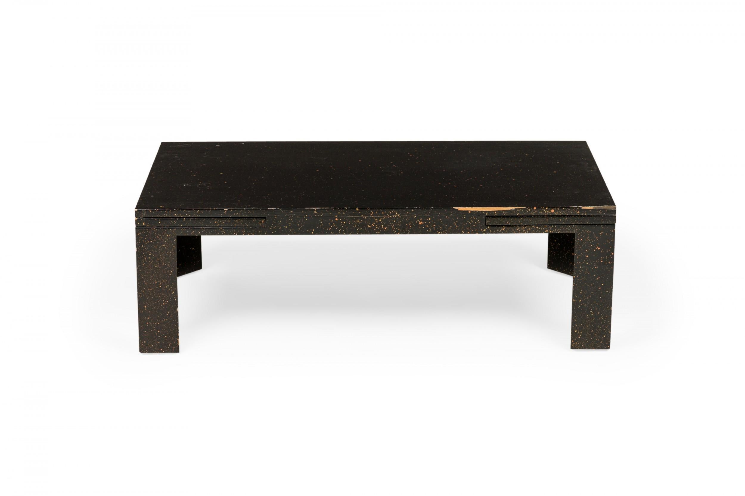 Edward Wormley for Dunbar Black Rectangular Refectory Coffee / Cocktail Table en vente 5