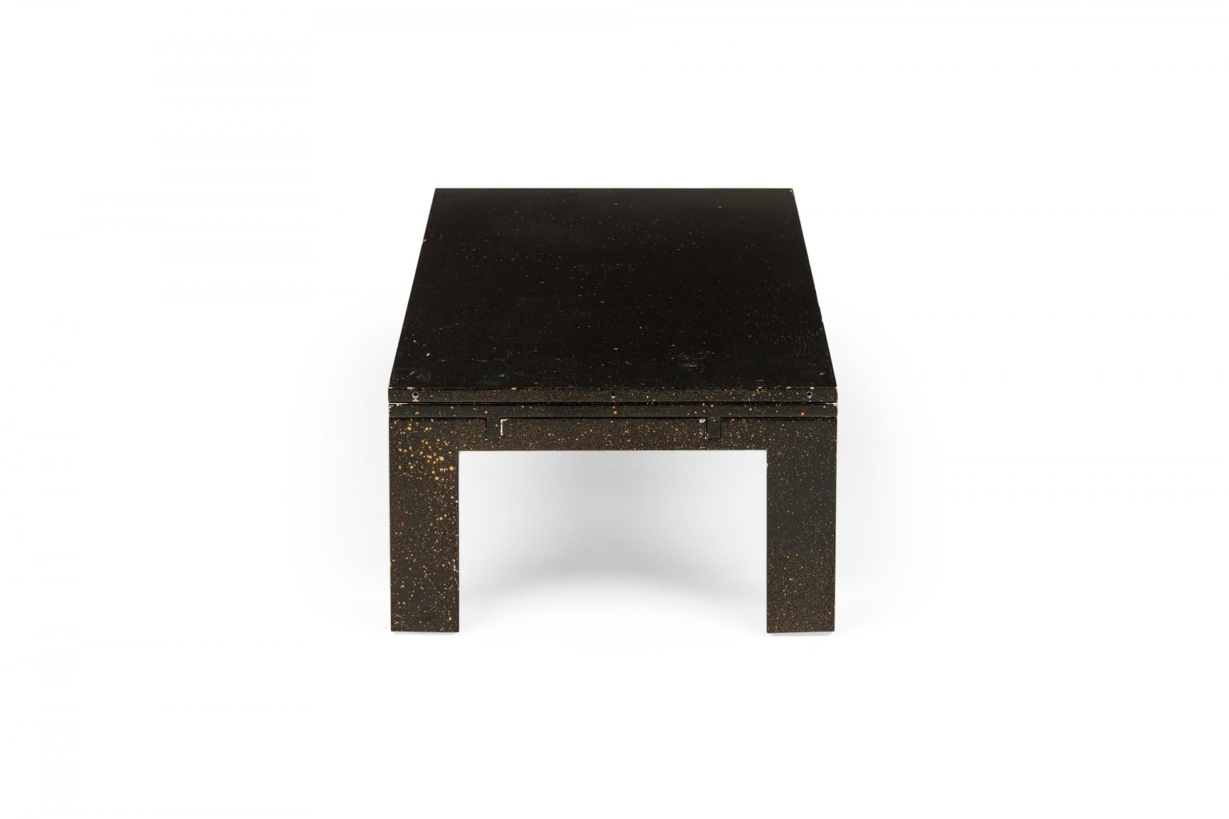 Edward Wormley for Dunbar Black Rectangular Refectory Coffee / Cocktail Table en vente 6