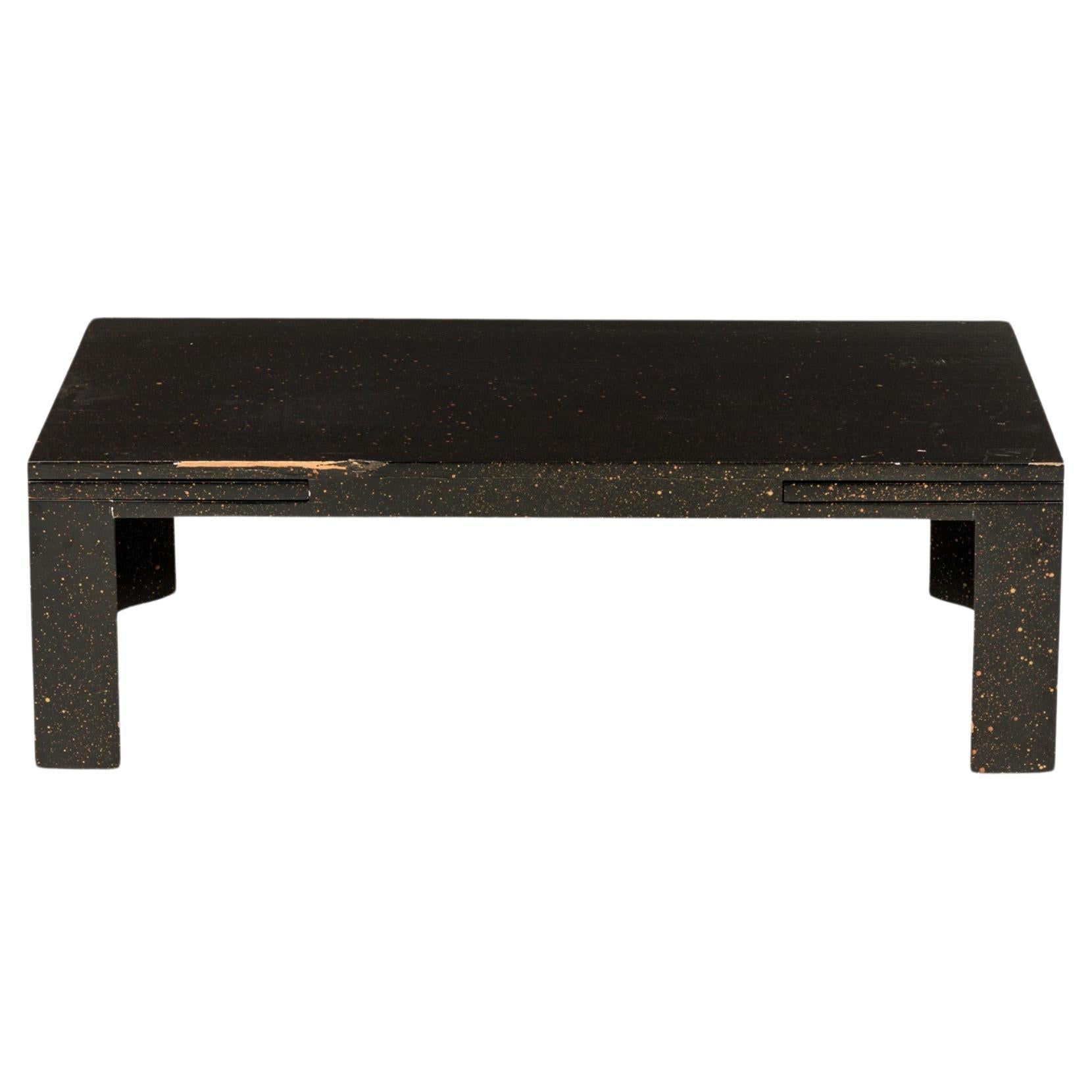 Edward Wormley for Dunbar Black Rectangular Refectory Coffee / Cocktail Table en vente