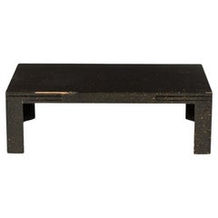 Edward Wormley for Dunbar Black Rectangular Refectory Coffee / Cocktail Table