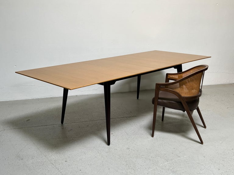 Edward Wormley for Dunbar Bleached Mahogany Dining Table  For Sale 15