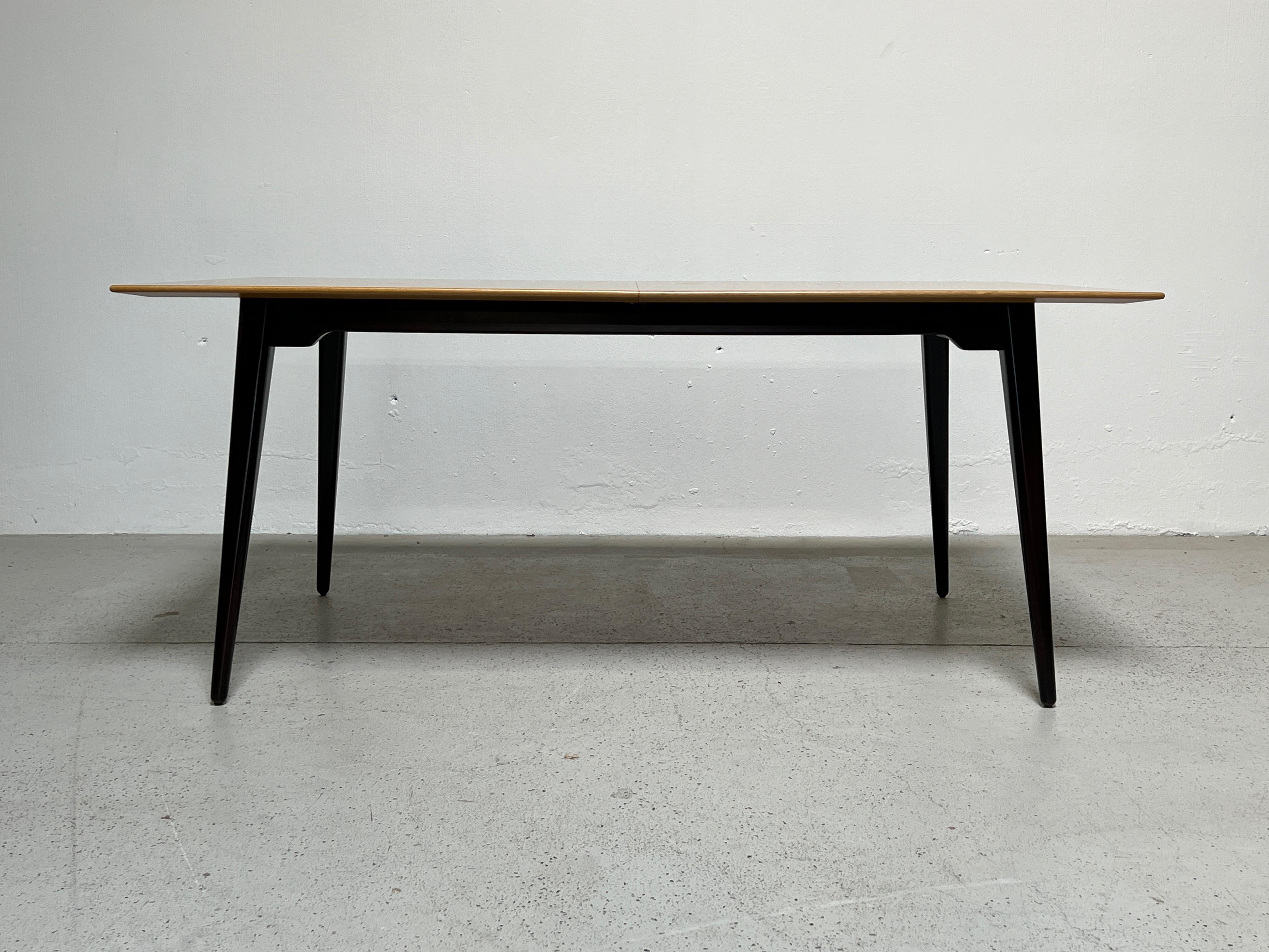 Edward Wormley for Dunbar Bleached Mahogany Dining Table  In Good Condition In Dallas, TX