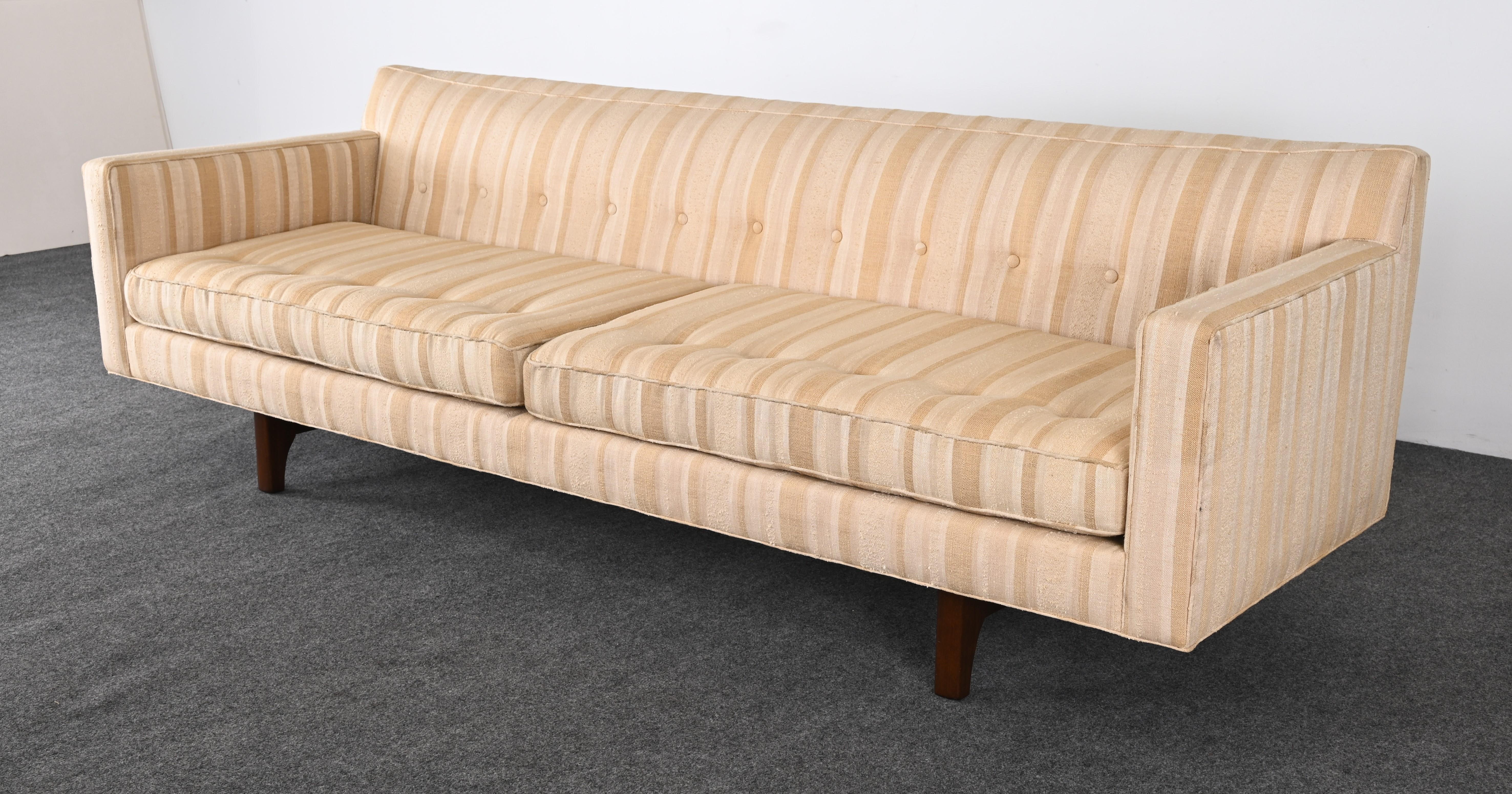 Edward Wormley for Dunbar Bracket Back Sofa, 1950s For Sale 4